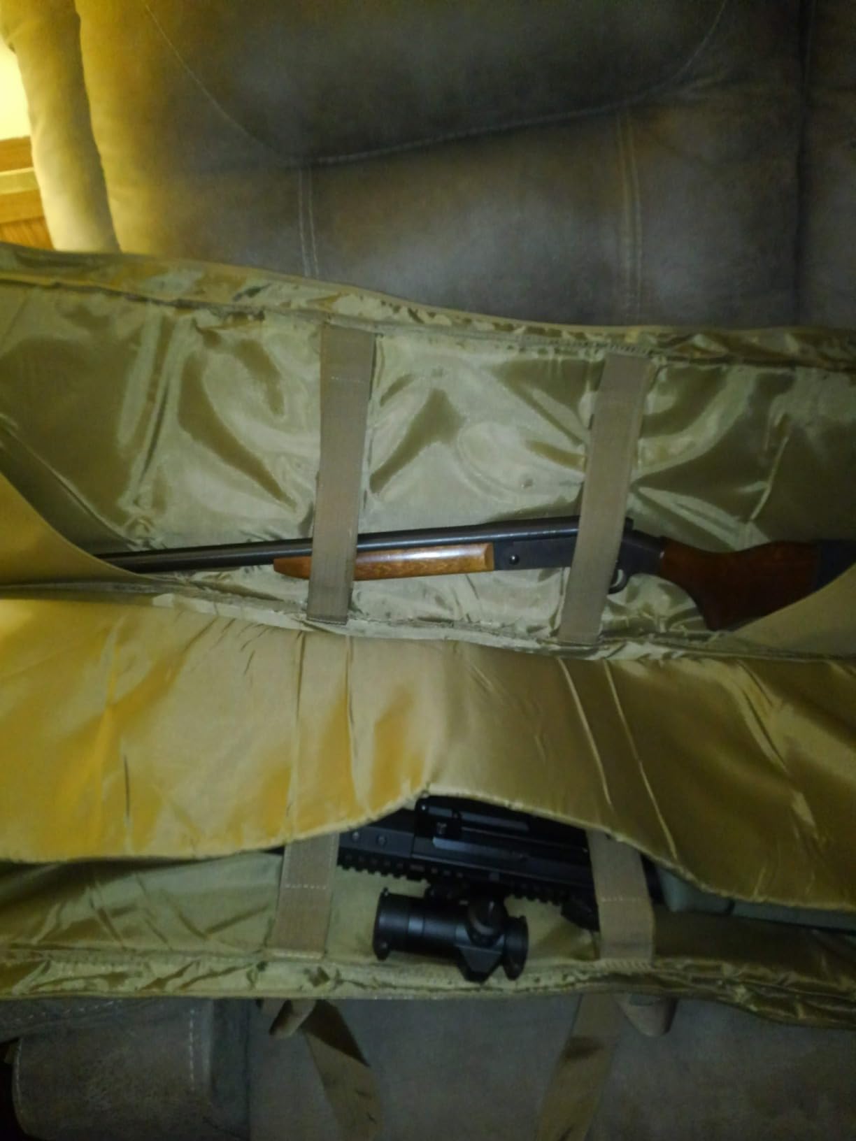 Double Rifle Case for 2 Scoped Rifles & Pistols 32/36/42/48'' Molle Gun Bag customer photo 2