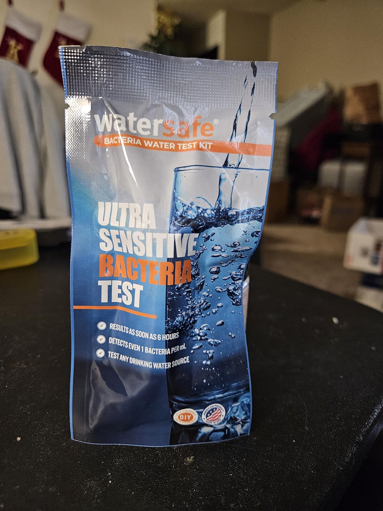 Watersafe® Bacteria Water Test Kit – USA-Made – Results as Fast as 6 Hours – Detects Coliform (Inc. E. coli) & Non-Coliform Bacteria in Drinking, Well & Tap Water – Lab-Quality Testing – 4 Pack customer photo 1