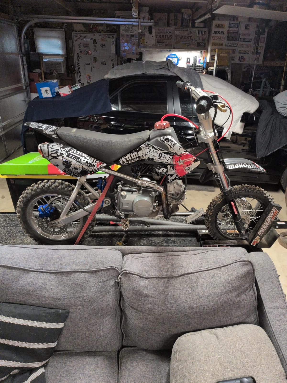 Decal Graphics Sticker Fairing Kit for CRF50 Pit PRO Dirt Bike customer photo 1