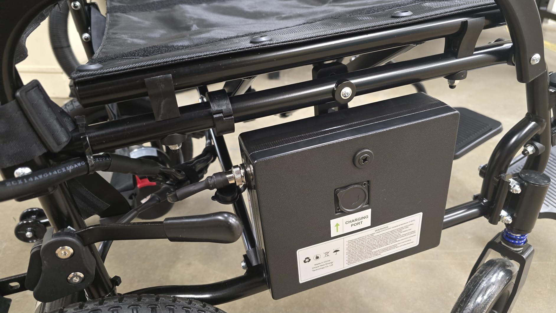 Vive Lightweight Electric Wheelchair for Adults - Foldable Power Wheel customer photo 1