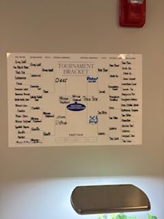 AmazingSpark 64 Team Basketball Tournament Bracket Dry Erase Board Set 16.5 x 24.0 Inch customer photo 1