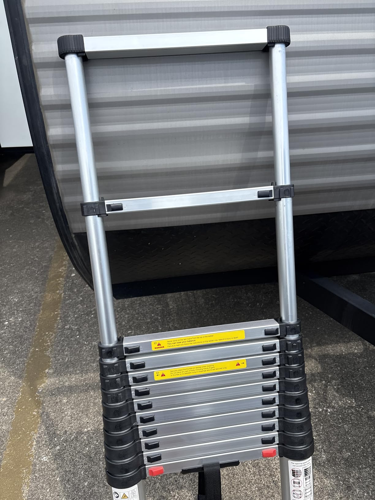 Telescoping Ladder,20.5FT Extension Ladder, Heavy Duty 330lbs Max Capacity customer photo 2