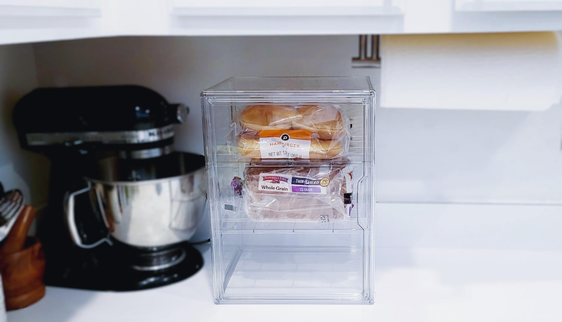Bakery Display Case, 3 Layer Clear Acrylic Pastry Display Case, 1 Pack customer photo 1