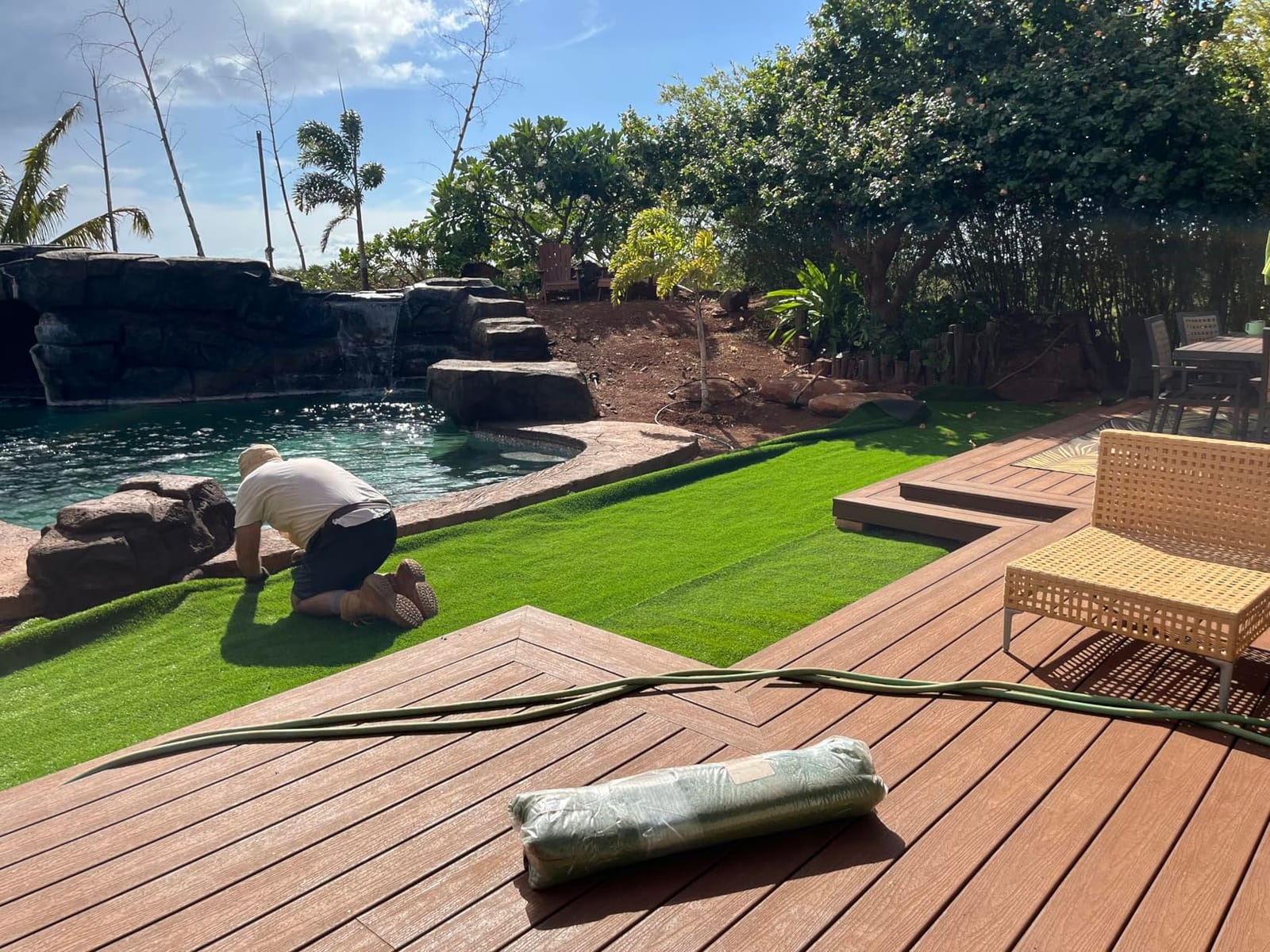 CooRug Professional Artificial Turf Grass Outdoor, 5x10 Ft Fake Grass customer photo 1