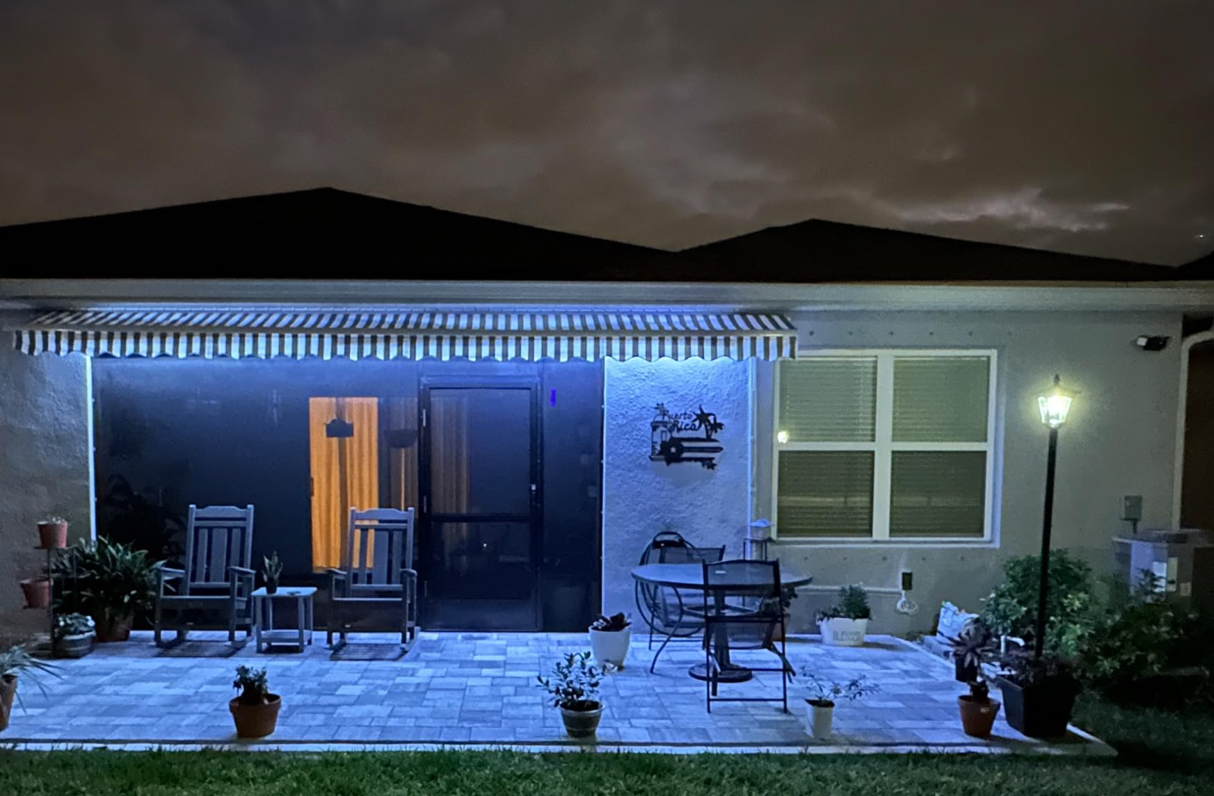 16.4FT RGB RV Awning Light Strip APP & Remote Control customer photo 2