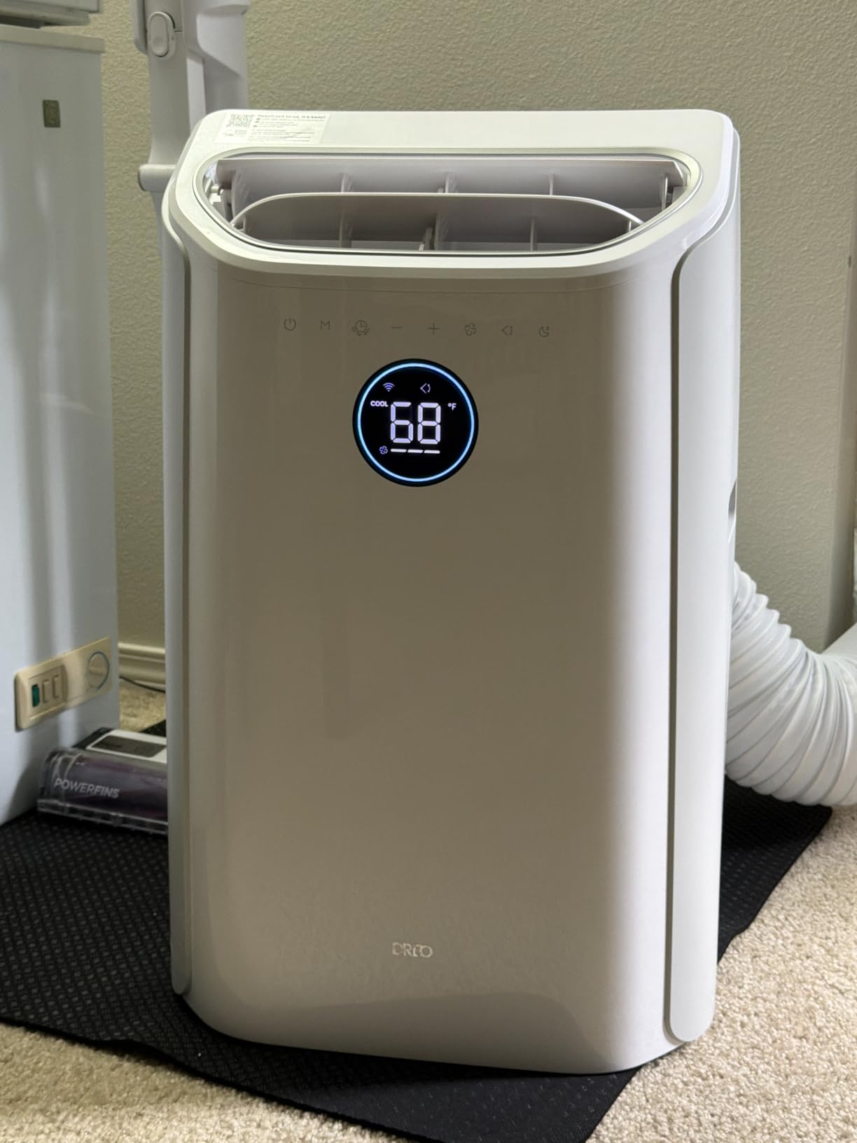DREO Portable Air Conditioner 516S, 14000 BTU ASHRAE (10000 BTU DOE) Smart AC Unit for Bedroom with Drainage-free Cooling, Fan&Dehumidifier 3 in 1, APP/Voice/Remote, Quiet Standing AC for Room Indoors customer photo 2