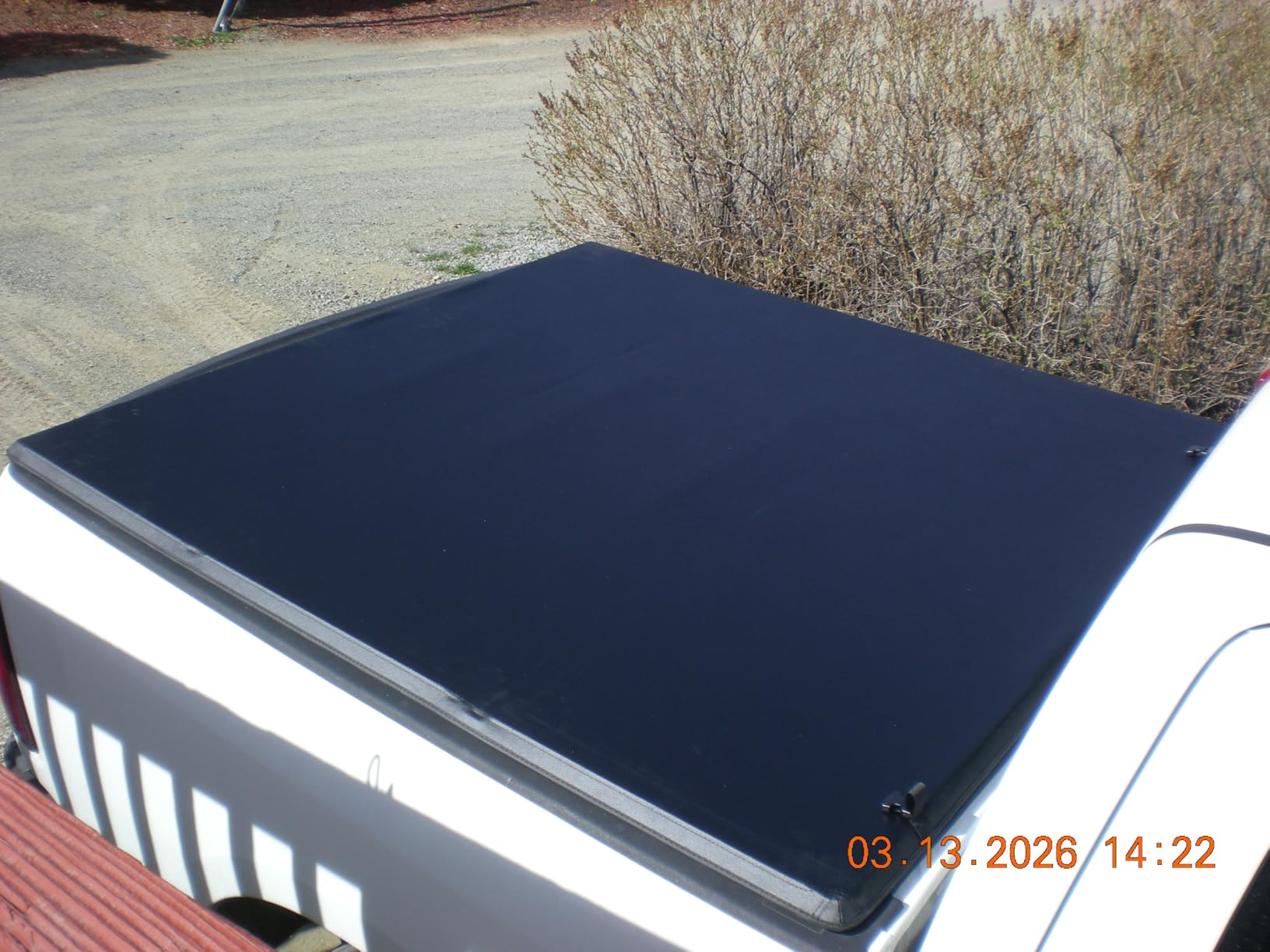 Soft Tri-Fold Truck Bed Tonneau Cover for Dodge Ram 1500 2009-2026 5.7ft customer photo 2