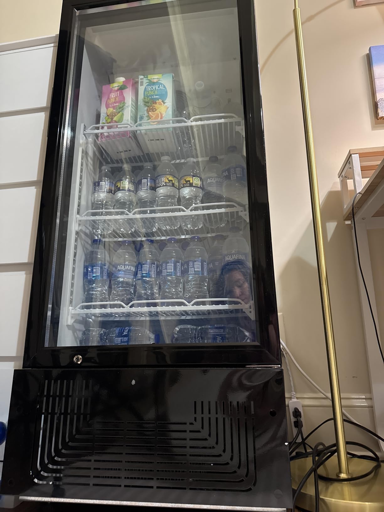 56 Cu. Ft. Commercial Beverage Refrigerator with 3 Glass Doors customer photo 2