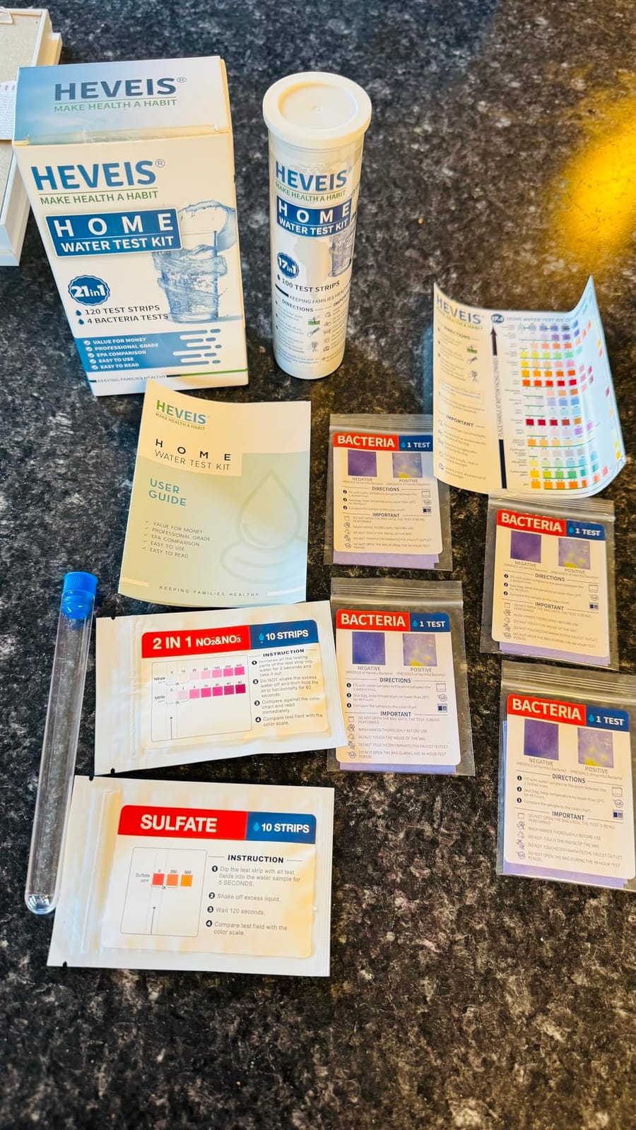 21-in-1 Home Water Test Kit for Drinking, Tap & Well Water - Easy to Read customer photo 2
