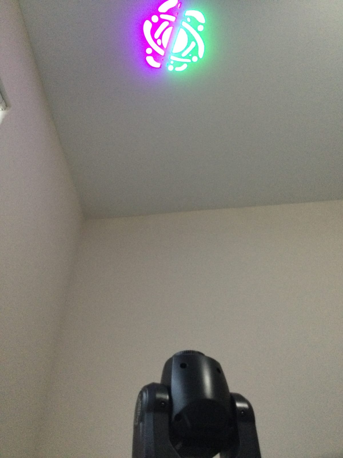 ZKYMZL 30W LED Stage Lighting with DMX512 & Sound Control - 8 Colors + Color-Split Effect, 8 Gobos, Moving Head DJ Lights for Parties, Nightclub, Wedding, Church, Events...（2 Piece） customer photo 2