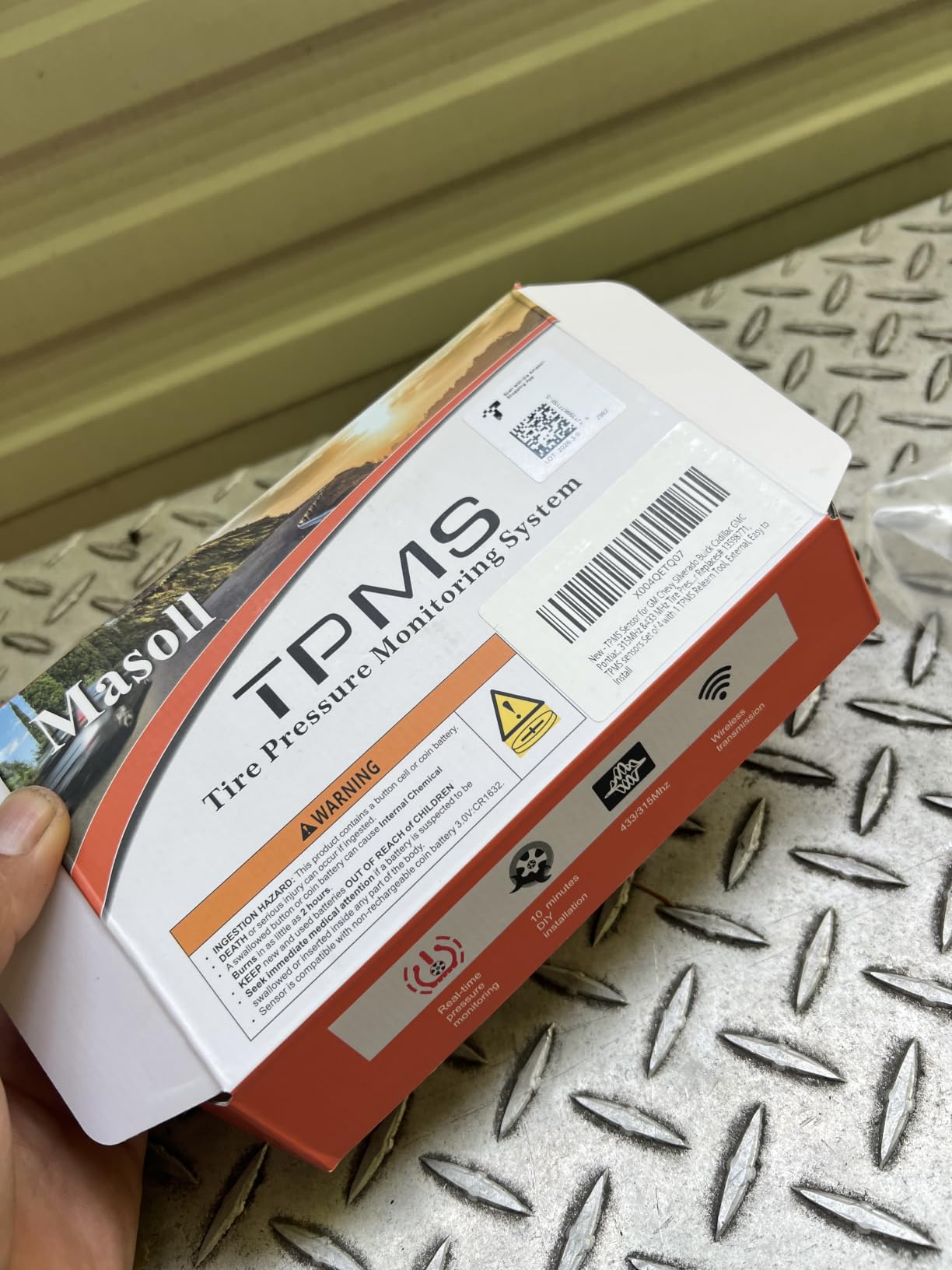 Masoll TPMS Sensor for GM Chevy Silverado Buick Cadillac GMC, DIY Install customer photo 2