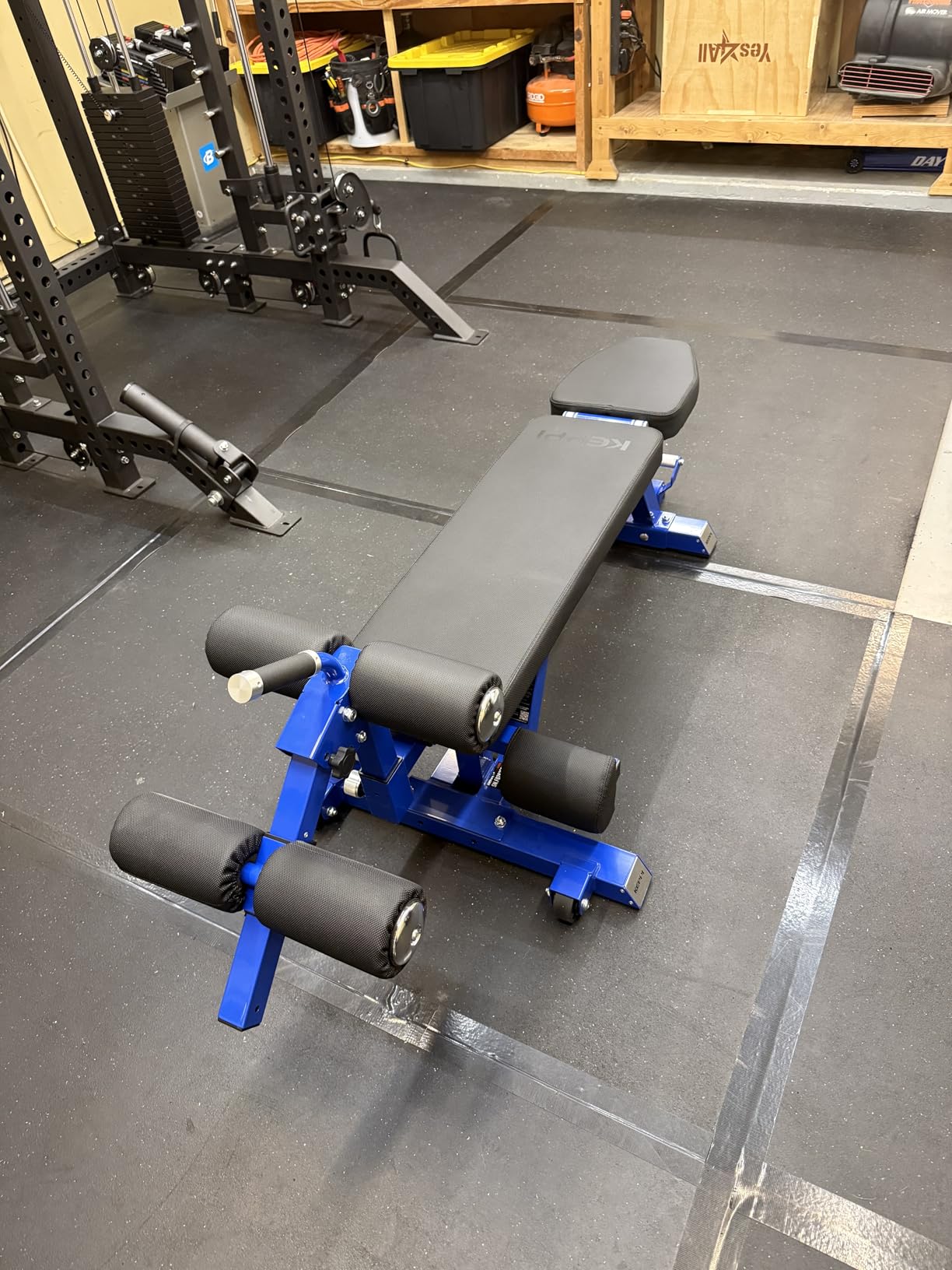 Keppi Fitness Bench6000 Weight Bench, Commercial Grade FID Workout Bench | 2200lb Flat Capacity, 11 Back & 8 Seat Specialized Angles for Serious Lifters, 97lb Frame Weight with above 1 Gauge Support customer photo 1