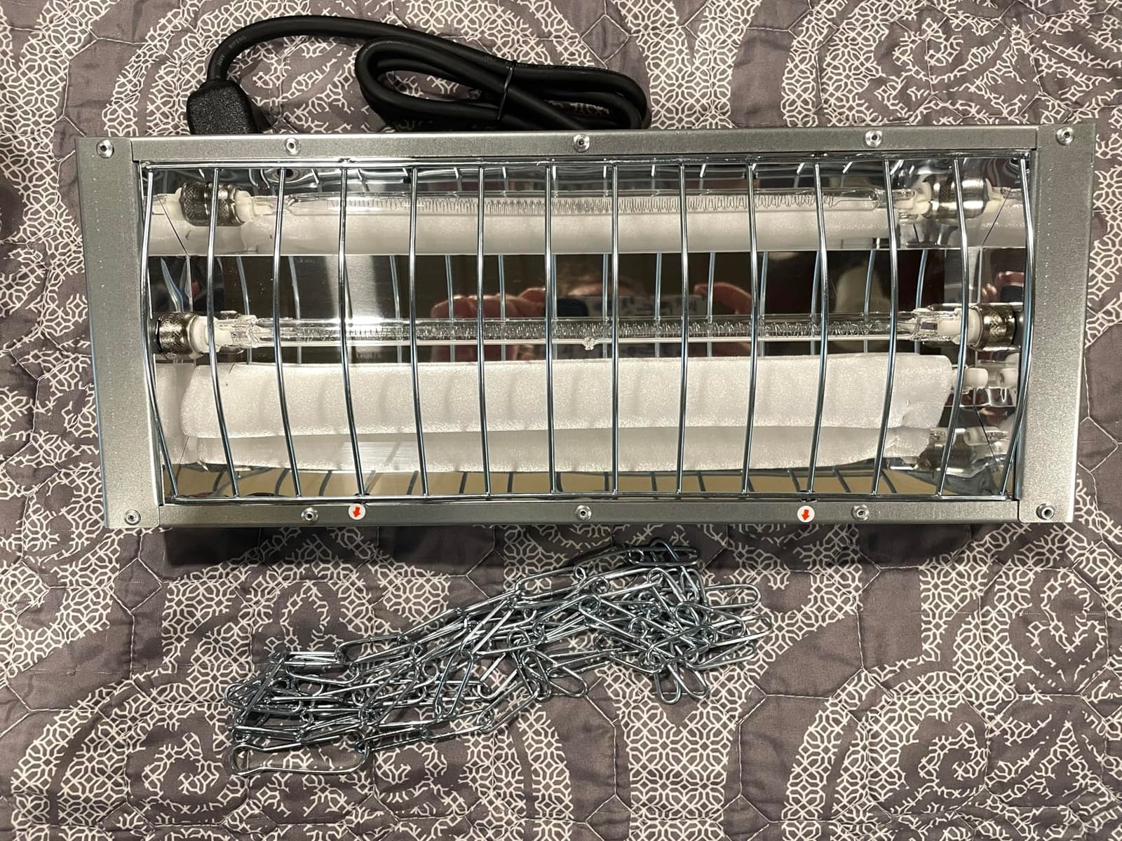 Chicken Coop Heater for Winter, Heat Lamp for Chickens 400W, Chicken Heater for Coop with 2 Heating Settings, for Poultry, Dogs, Pets, Birds, Animals customer photo 2
