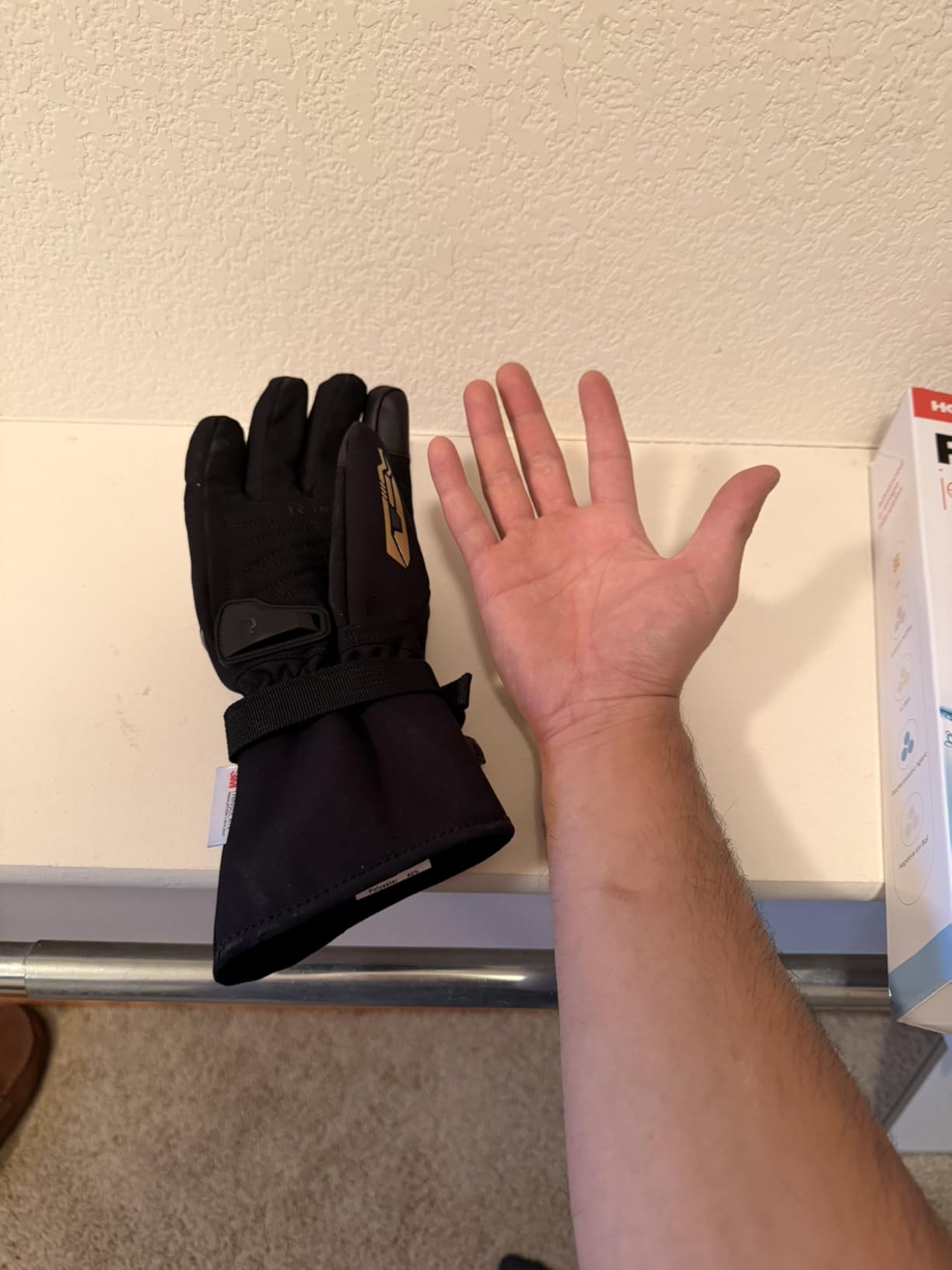RIDEIRON Winter Motorcycle Gloves for Men & Women customer photo 2