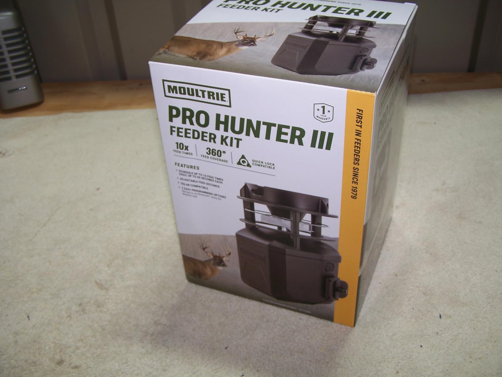 Moultrie Pro Hunter III Feeder Kit - Bluetooth App Control customer photo 1