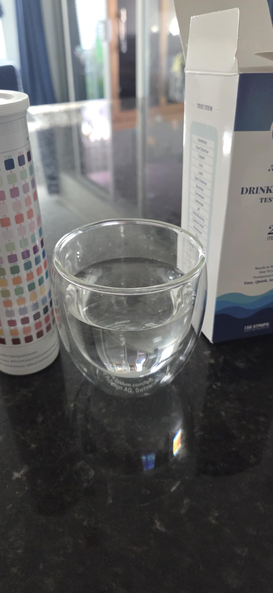 All-New 23 in 1 Drinking Water Testing Kit 158 Strips,Well Water Testing Kit & Water Test Strip for House Water for Hardness，Chlorine,Copper,Iron,Lead,pH and More customer photo 2