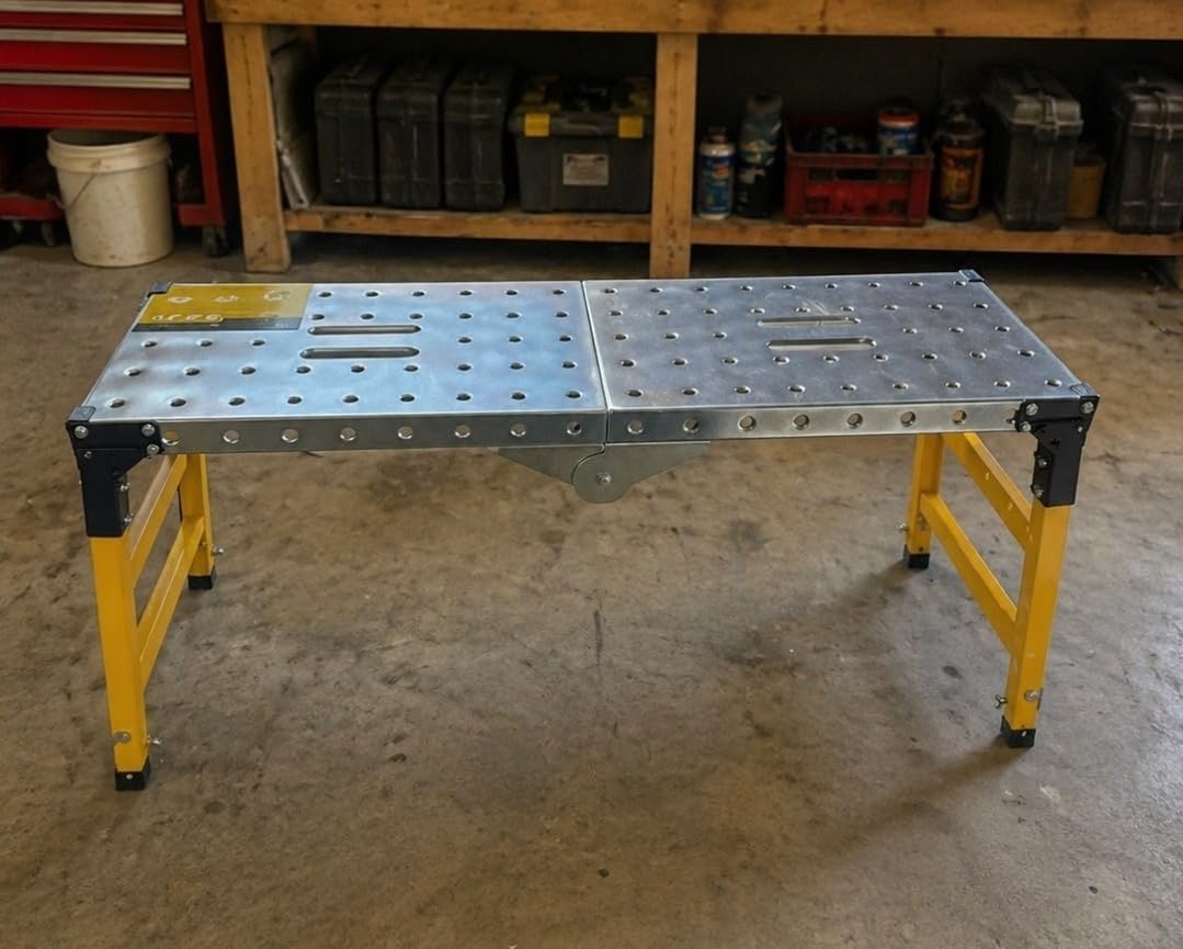 VKE Galvanized Folding Work Platform 47