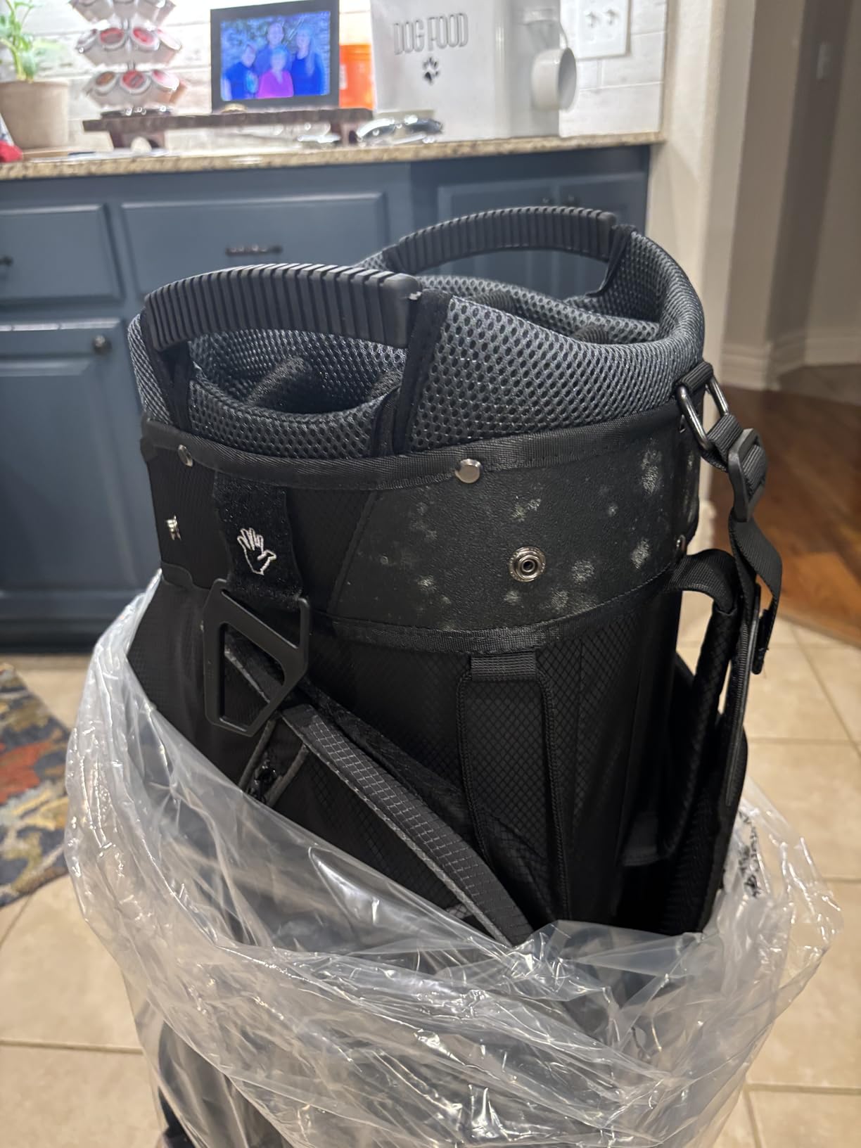 Shopsource Lightweight Golf Cart Bag with 15 Way Organizer Top Putter Well customer photo 1