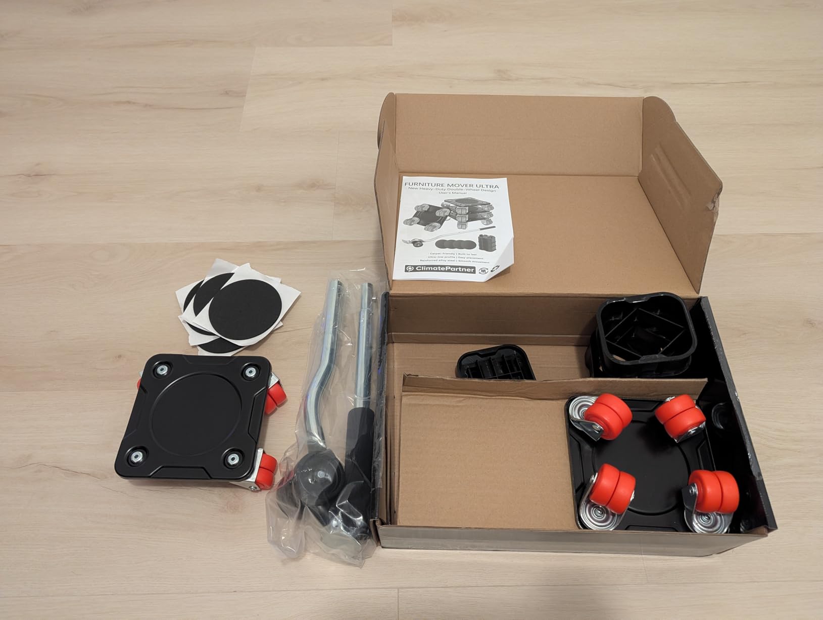 ONEON Heavy Duty Furniture Movers with Wheels & Lifter (8 Dual Wheels) customer photo 1