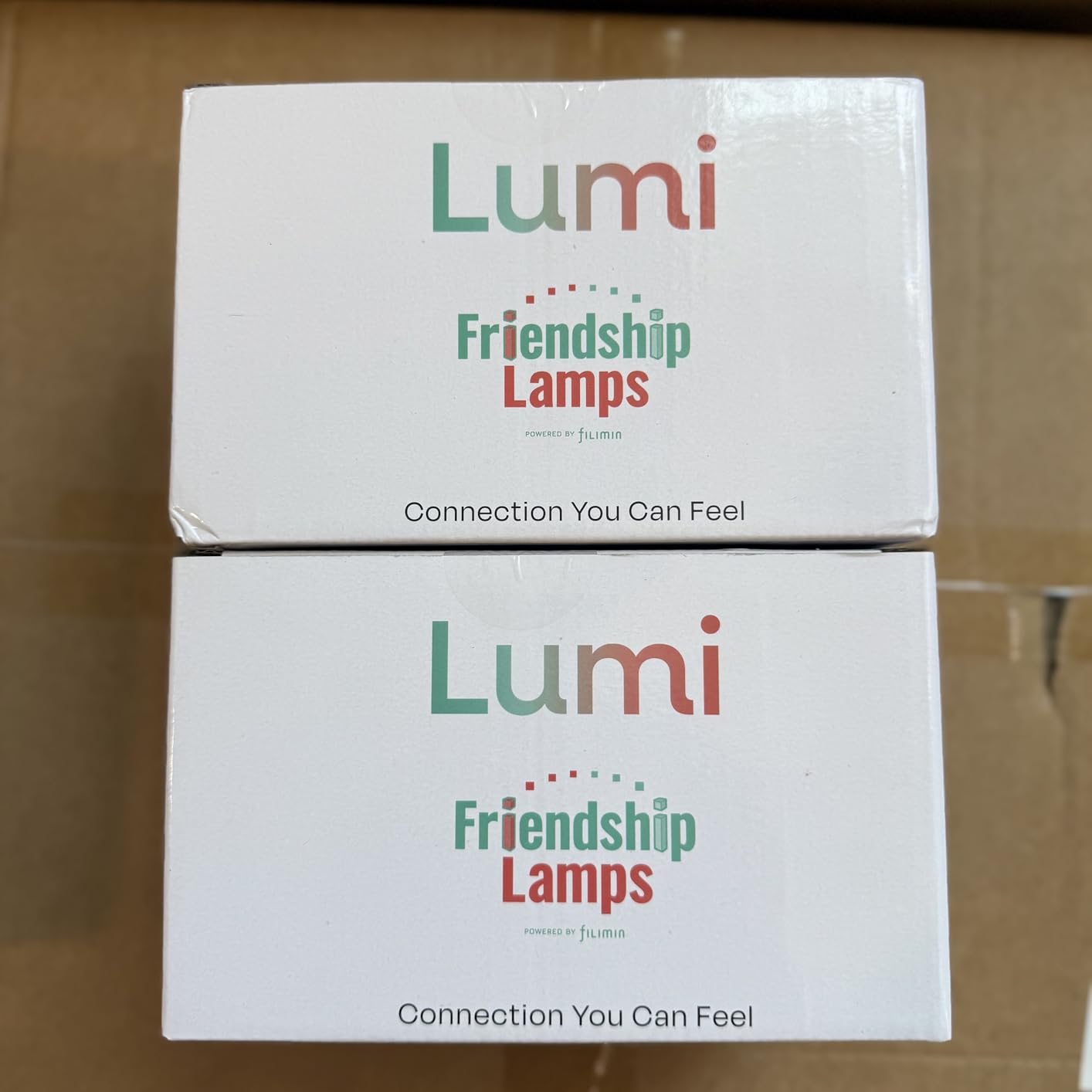 Friendship Lamp Lumi by Filimin - Best Friend WiFi Touch Lamp Real Beech Wood LED Light for Long-Distance Connection, Relationship, Friendship, Gifts, Couples, App Setup, No Subscription - Set of 2 customer photo 1