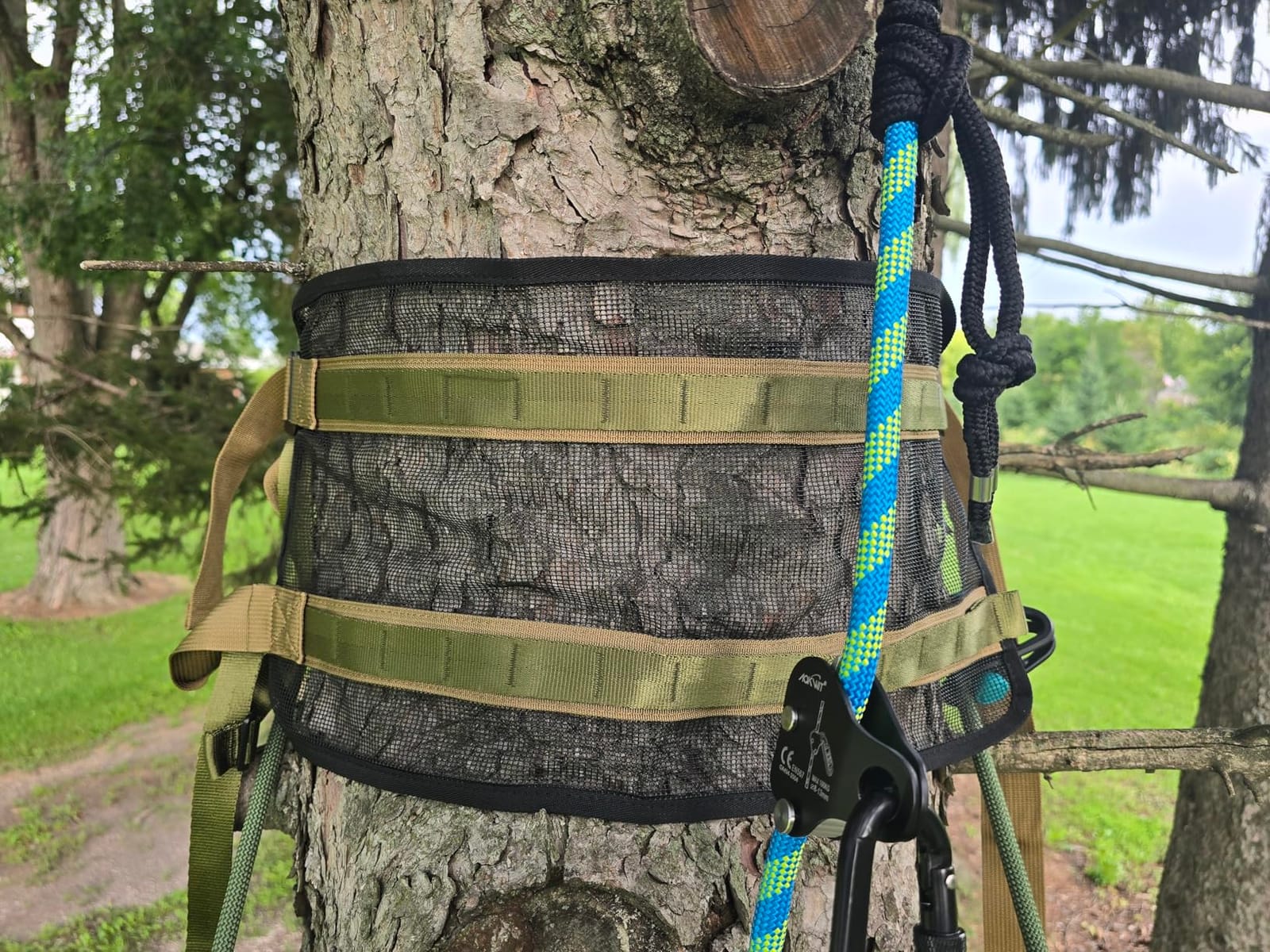 UIIHUNT Complete Tree Saddle Hunting System Kit, Includes 12