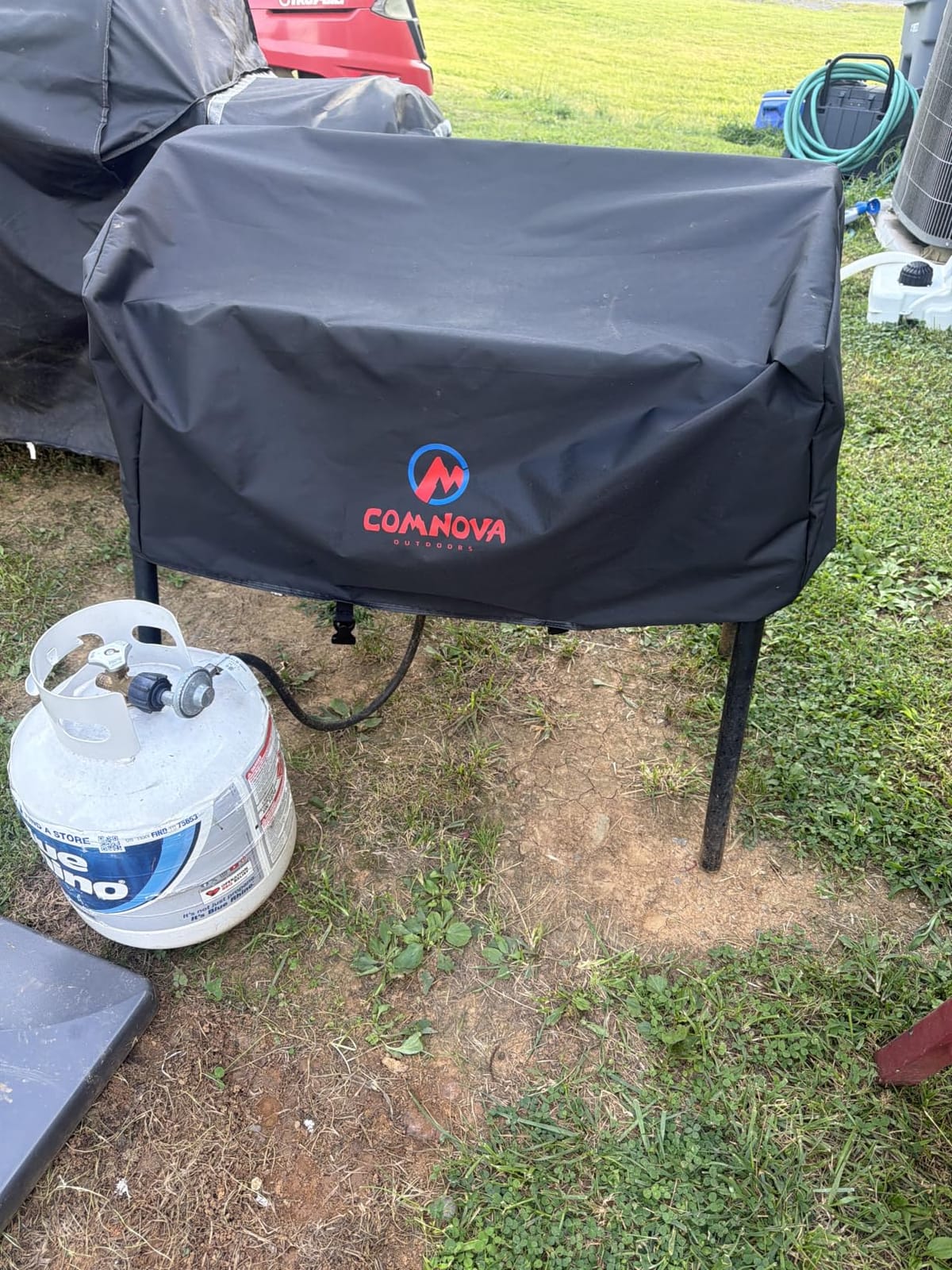 Comnova Pellet Grill Cover for Camp Chef 24 Series - 600D Premium Smoker Cover Waterproof & Heavy Duty for Camp Chef Woodwind 24, Woodwind Pro 24, PG24, PG24WWSB, SmokePro SG24, DLX 24, and More customer photo 1