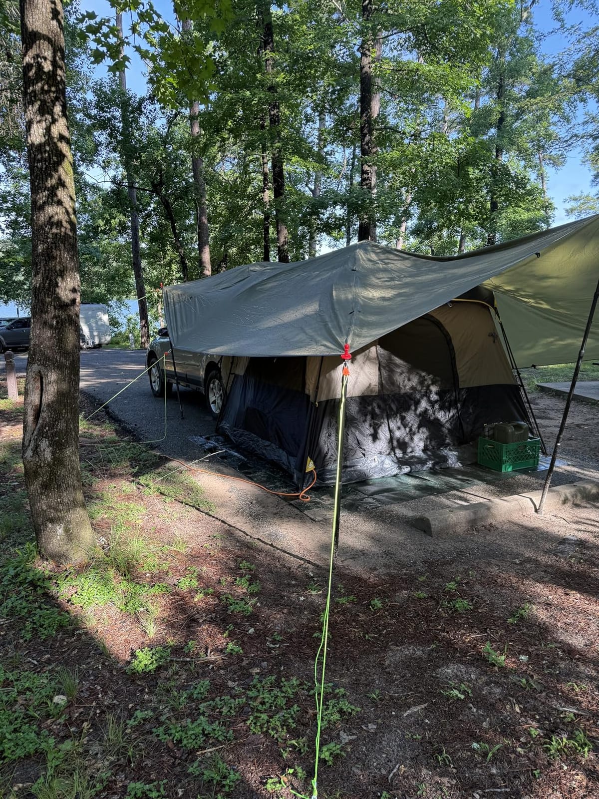 FanttikOutdoor Beta C6 Apex SUV Tent 6 Person Instant Cabin Car Tent Setup in 60 Seconds with Rainfly & Windproof Portable with Carry Bag for Family Camping, Upgraded Ventilation, Khaki customer photo 1
