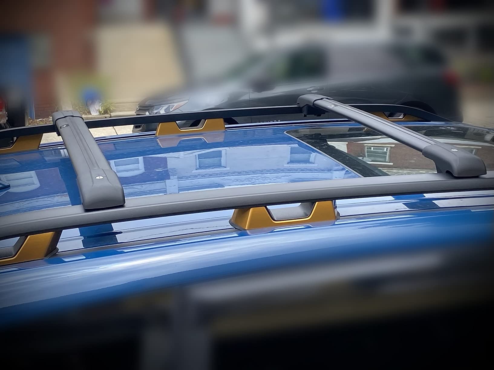 Roof Rack Crossbars Fits KIA Telluride 2023-2025 X-PRO & X-LINE | Max Loading 260lb Anti-Corrosion Aircraft Aluminum Black Matte with Anti-Theft Locks (Only Fit Raised Side Rail) customer photo 1