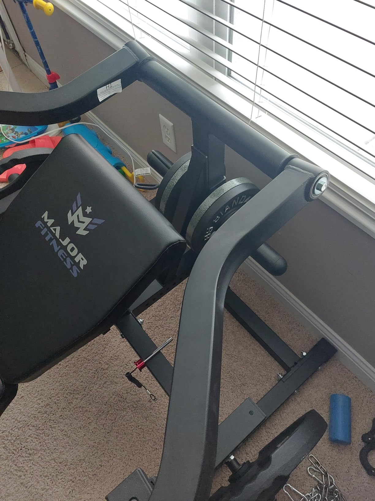 Major Fitness Drone P1 Bench Press Rack with Independent Arms - Adjustable Flat & Incline Bench Press for Chest & AB Workouts - Perfect Home Gym Equipment customer photo 1