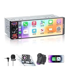 Single Din Radio Car Stereo with Apple CarPlay & Android Auto customer photo 1