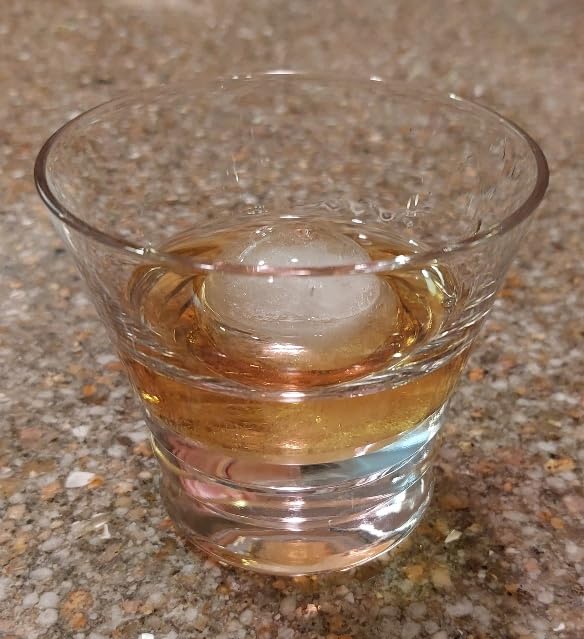 Edo Tokyo Kiriko Japanese Style Crystal Whiskey Glass, Red Hand-Cut | Layered Red Geometric Design, 8.5 oz Old Fashioned Tumbler for Bourbon, Scotch & Whiskey customer photo 2