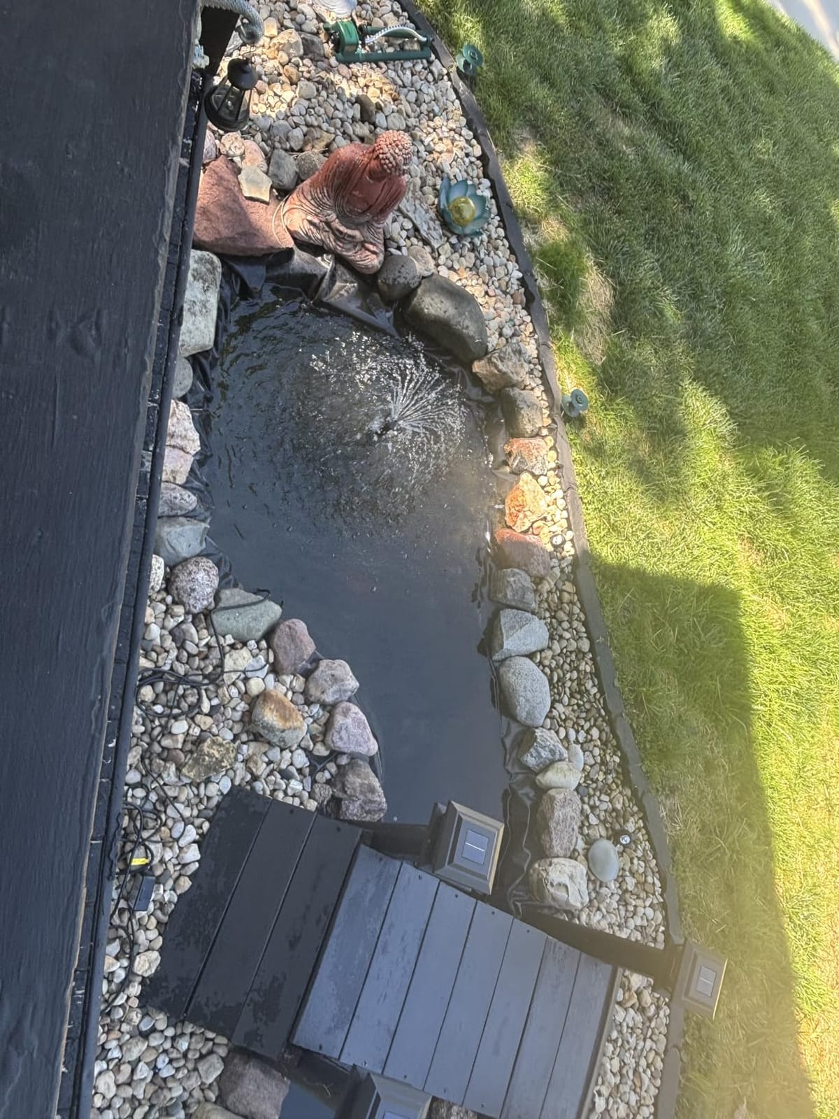 Submersible Pond Filter with Powerful 18W UV Light for Pond Algae Control customer photo 2