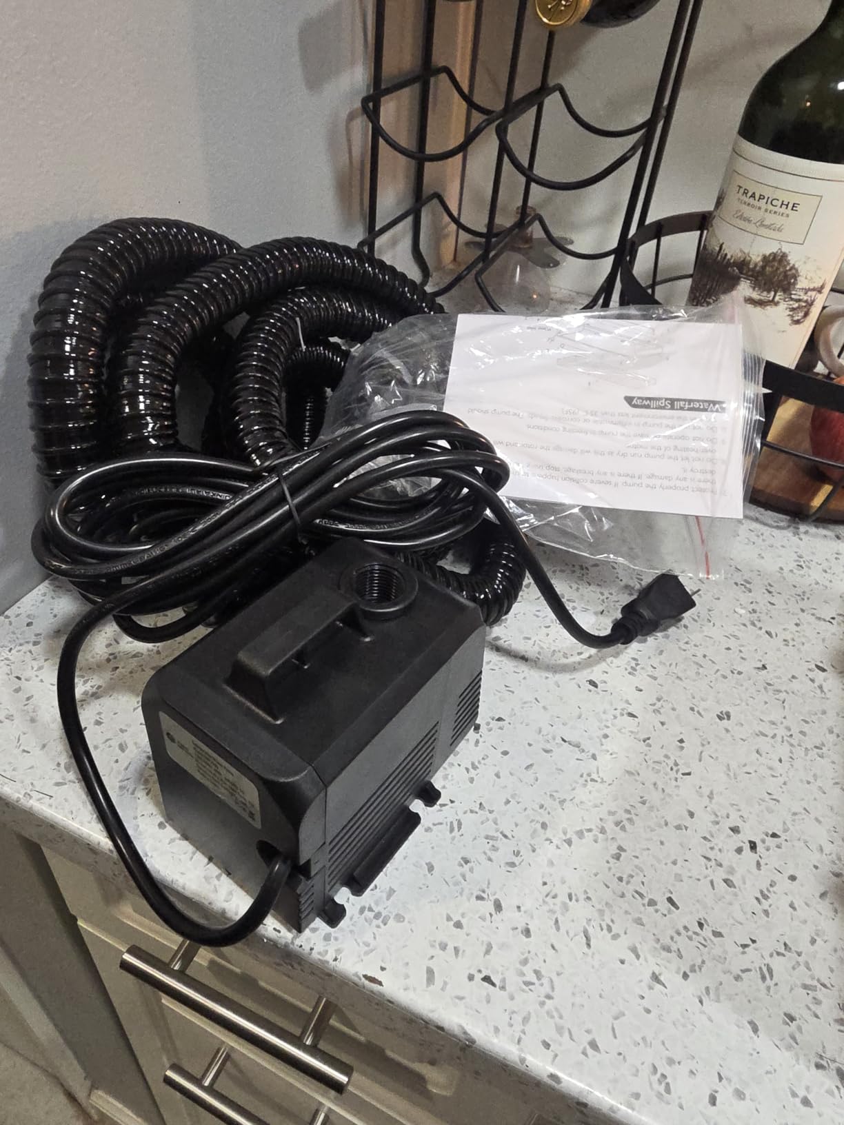 3-Stage Filtration Pond Waterfall Kit with 18 in Stainless Steel Spillway customer photo 1