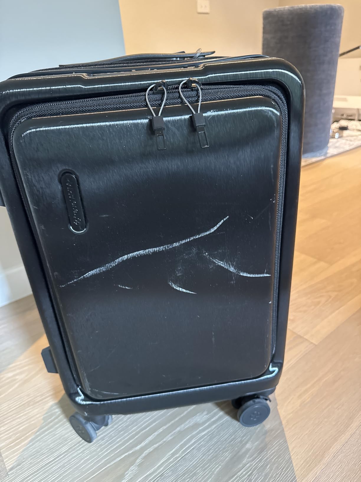 feilario PC Hardside Carry On Luggage, Aluminum Frame, TSA Lock, Cup Holder customer photo 1