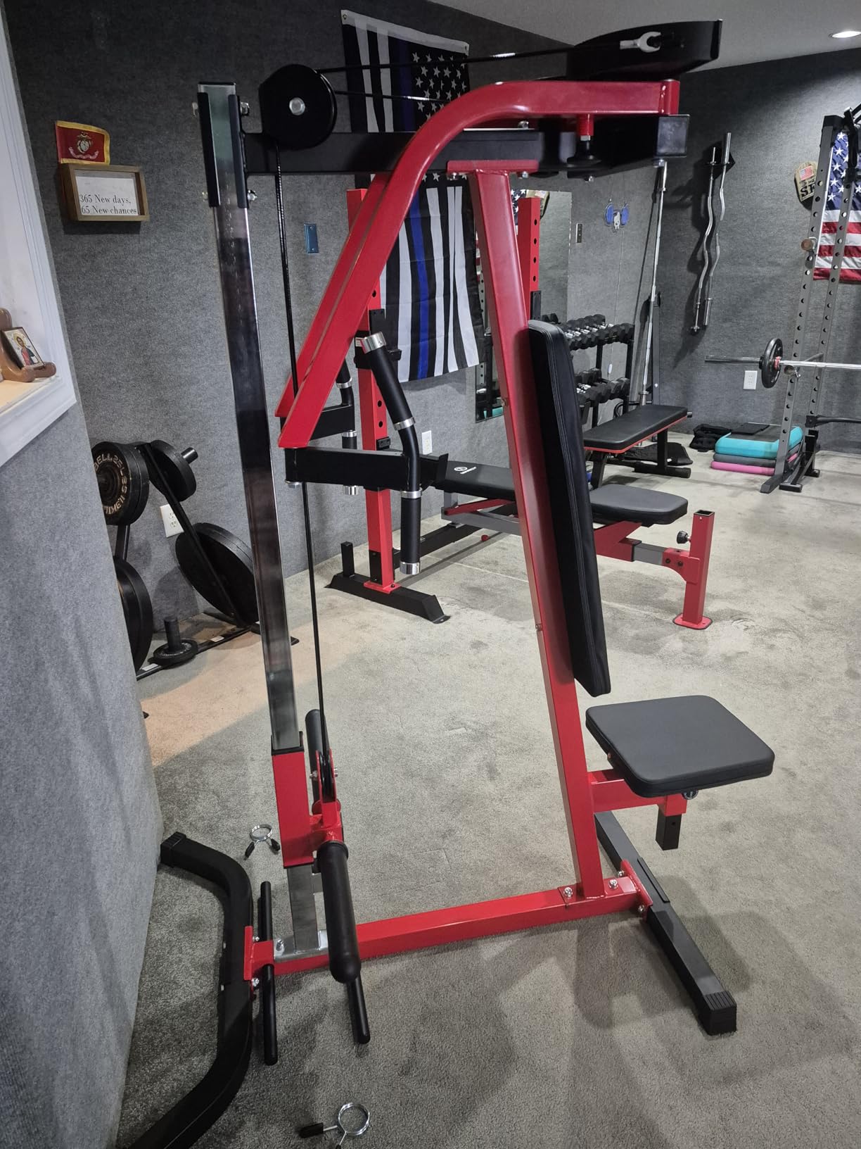 Chest Fly Machine, CF01-PRO PEC Fly and Reverse Delt Machine, Upper Body Workout Equipment with Adjustable Backrest for Pectoral and Rear Deltoid, Chest Training Machine for Home Gym customer photo 2