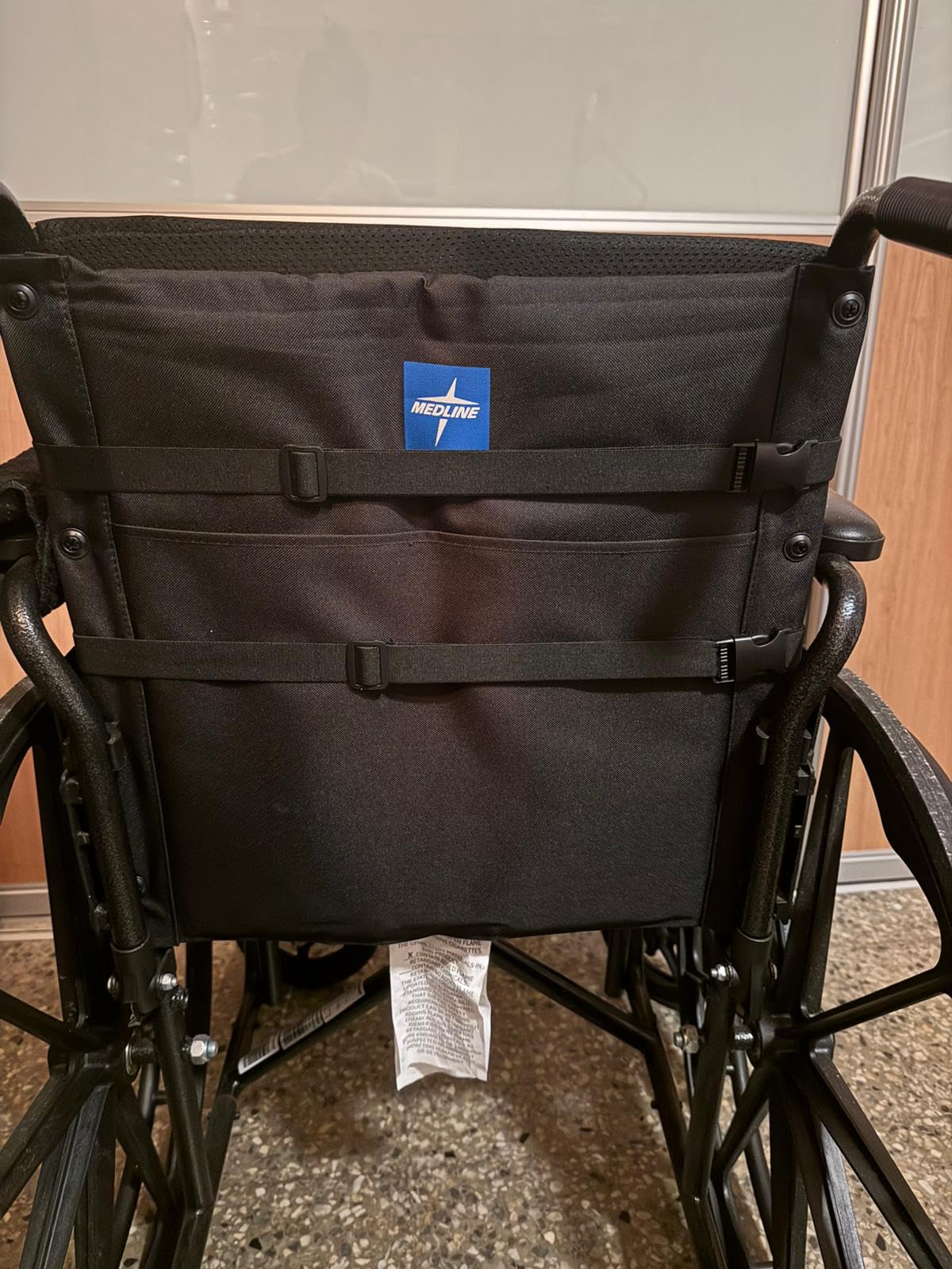 Wheelchair Cushion for Pressure Relief - (2-Piece Set) 18”x16” Anti-Slip Wheelchair Seat Cushions for Adults, Seniors with Lumbar Pillow and Removable Strap, Gel Cushion for Wheelchair customer photo 2