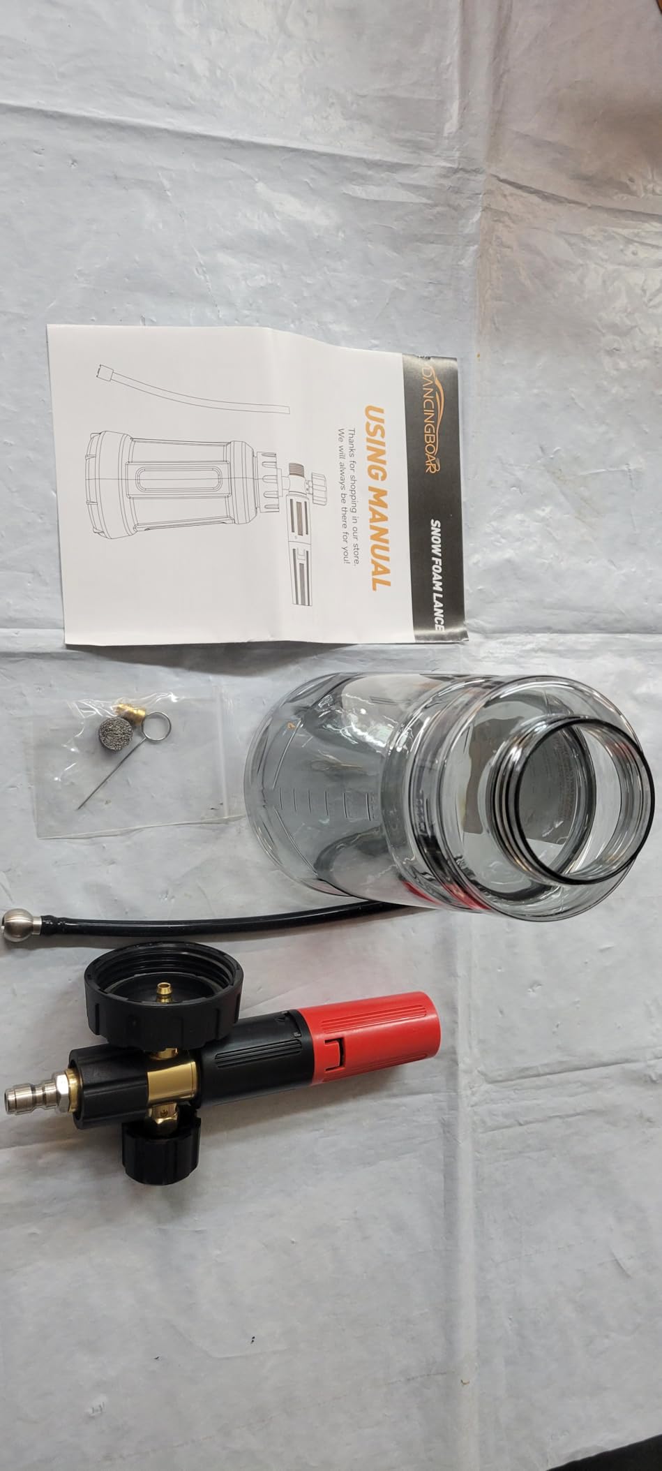 1L Wide Mouth Foam Cannon for Pressure Washer customer photo 1