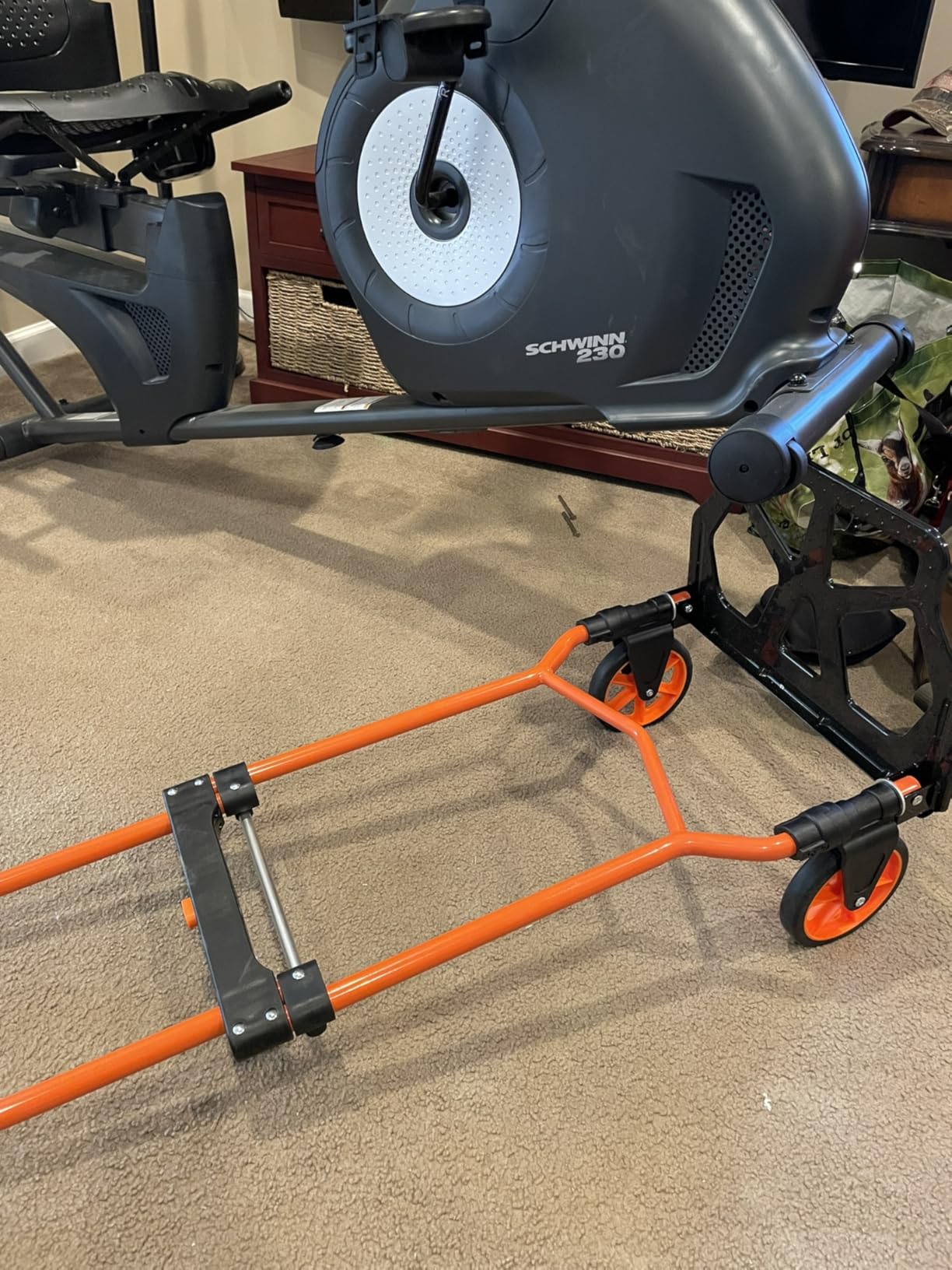 4 in 1 Convertible Hand Truck Dolly Cart with Wheels, 1000Lbs Capacity, Heavy Duty Stair Climbing Hand Trucks with Bungee Cord & Strap for Flat Ground & Stairs, Logistics, Home, Office, Yellow customer photo 2