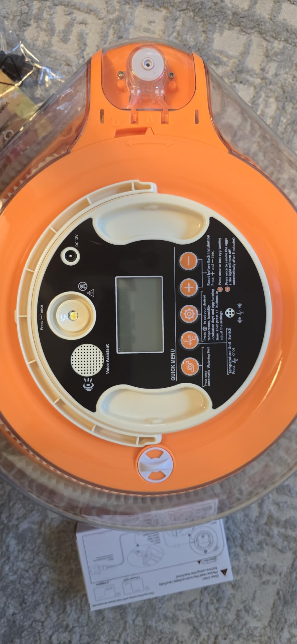26-Egg Incubator for Hatching Eggs, Auto Turning, Temp & Humidity Control customer photo 2