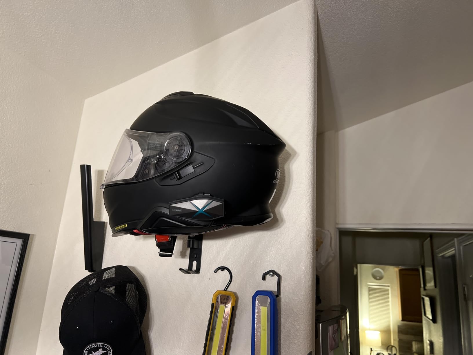 ASMAX F1s Motorcycle Bluetooth Headset with Smart Voice Control, 2 Pack | 10-Rider Mesh Helmet Intercom, 50 Riders via APP, OTA Updates, Music Share, EQ Mode, IP67 Waterproof, 5mi Communication Range customer photo 1