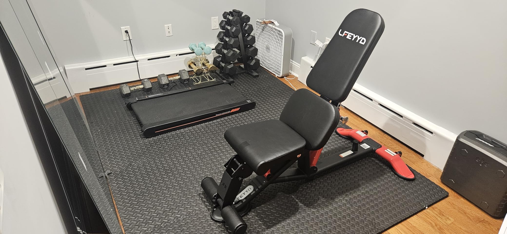Adjustable Weight Bench & Roman Chair Bench, 2300LBS Heavy Duty | Multi Functional Commercial Workout Bench, 8 Back & 7 Roman Bench, Flat/Incline/Decline Full Body Training for Home Gym customer photo 1