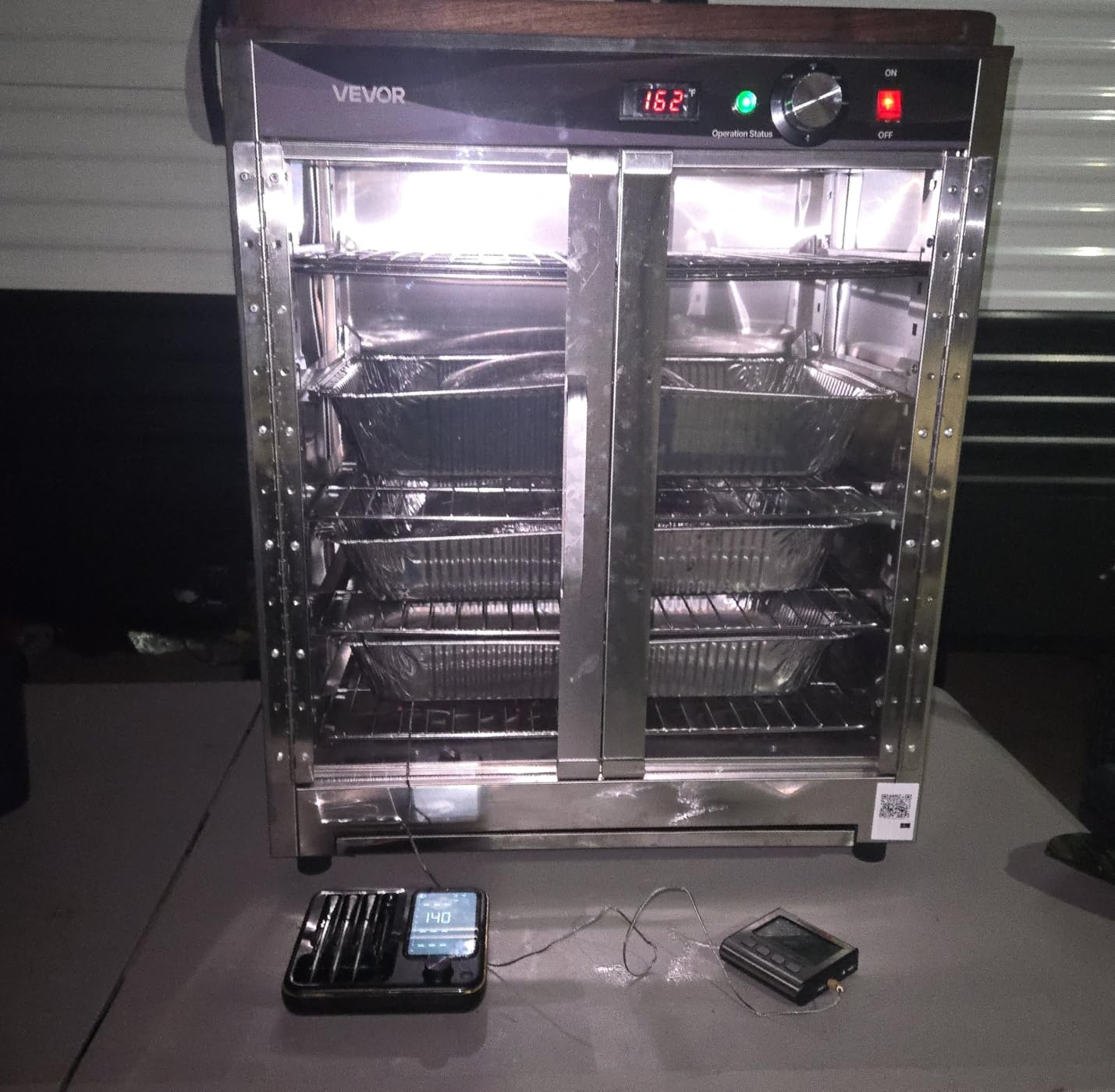 VEVOR Commercial Electric Food Warmer 16-Tier Transparent Single-Door customer photo 1