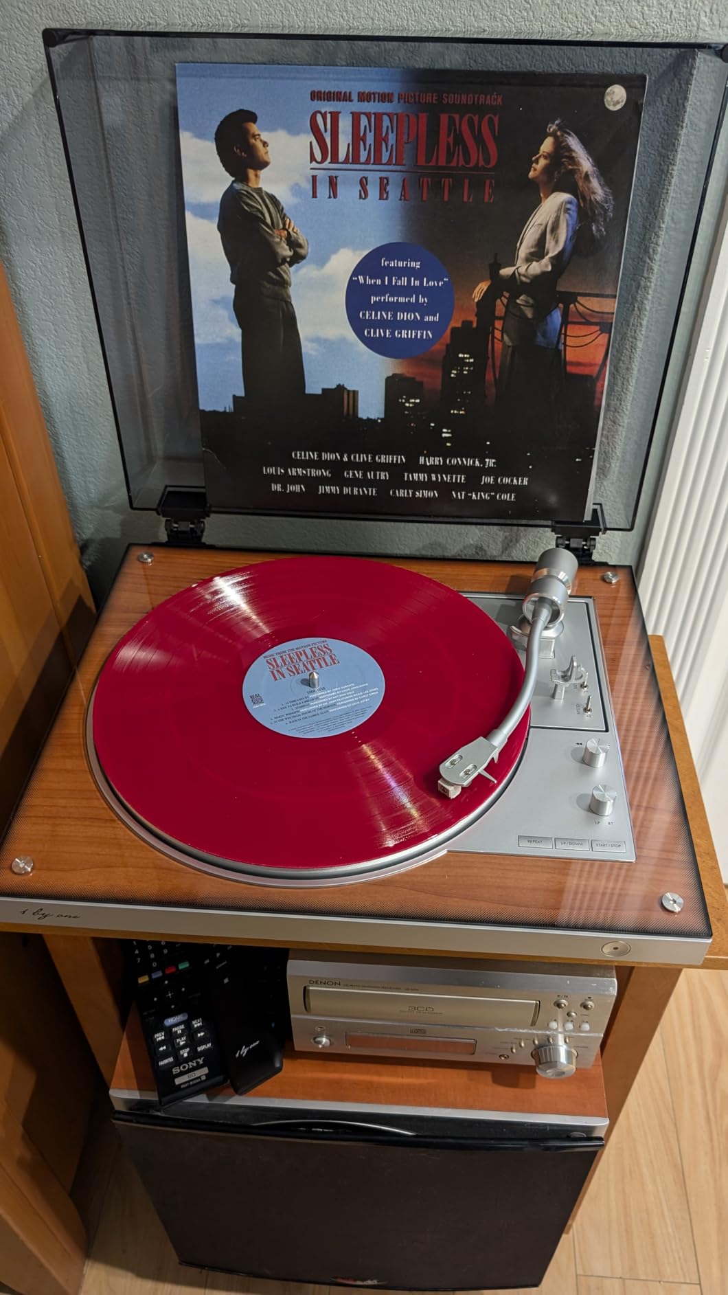1 BY ONE Fully Automatic Belt-Drive Turntable, Wireless Vinyl Record Player | Automatic Repeat Function, Remote Control, Phono Preamp, AT-3600L Cartridge, 33/45 RPM customer photo 1