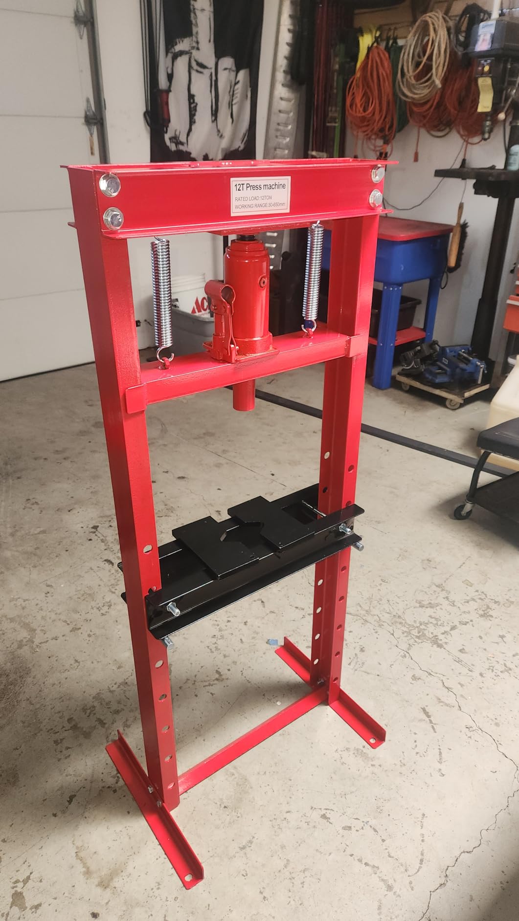 Garvee 20Ton Hydraulic Shop Press H-Frame Floor Shop Press customer photo 2