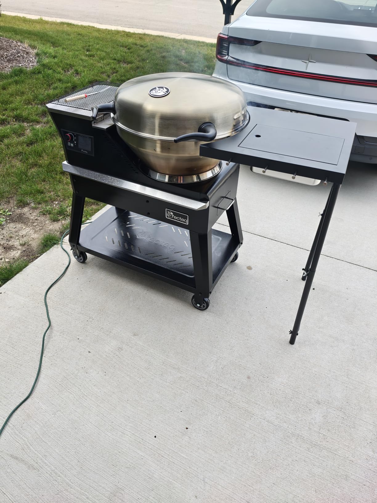 Utheer Folding Side Shelf for Traeger Woodridge, Woodridge Pro/Elite customer photo 2