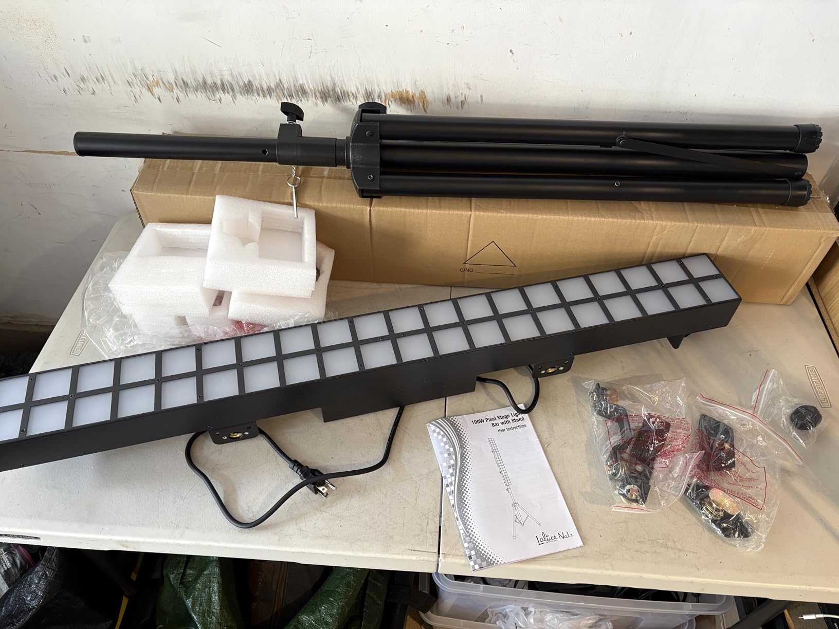 DJ Stage Light with Stand | 150W 3IN1 Party Lighting customer photo 1