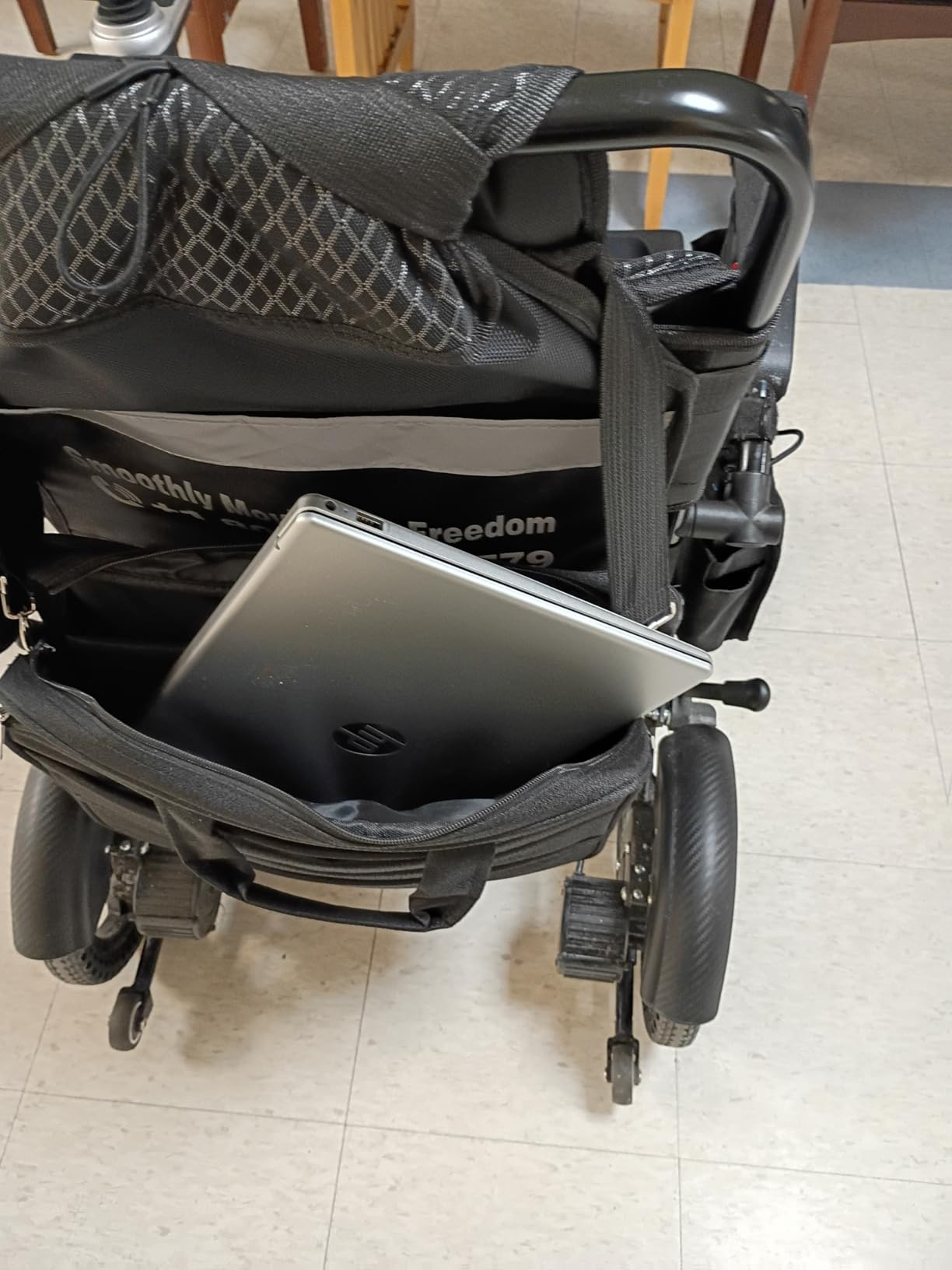 Lightweight Electric Wheelchair for Adults, Orange,15 MI customer photo 1