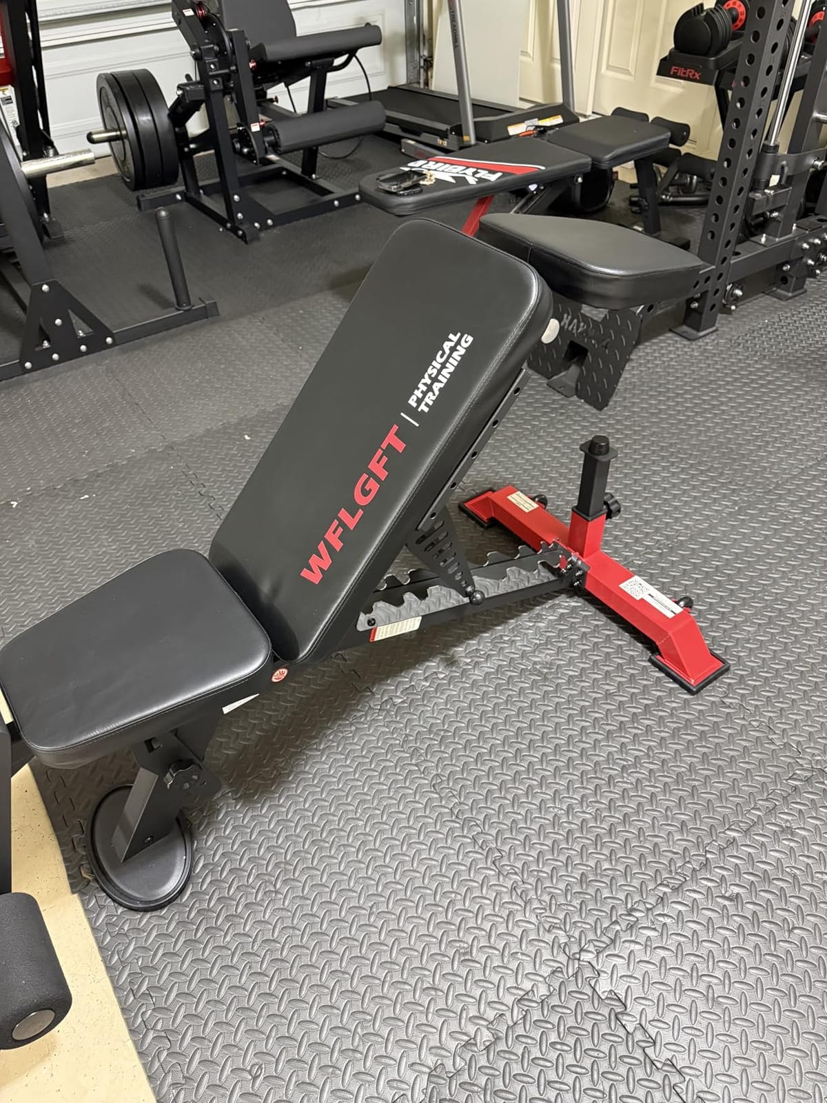 Commercial Adjustable Weight Bench, Heavy Duty 1800LBS | Workout Bench for Home Gym, Flat, Decline, Incline Bench Press, Removable Leg & Elbow Support for Full Body Strength Training customer photo 1