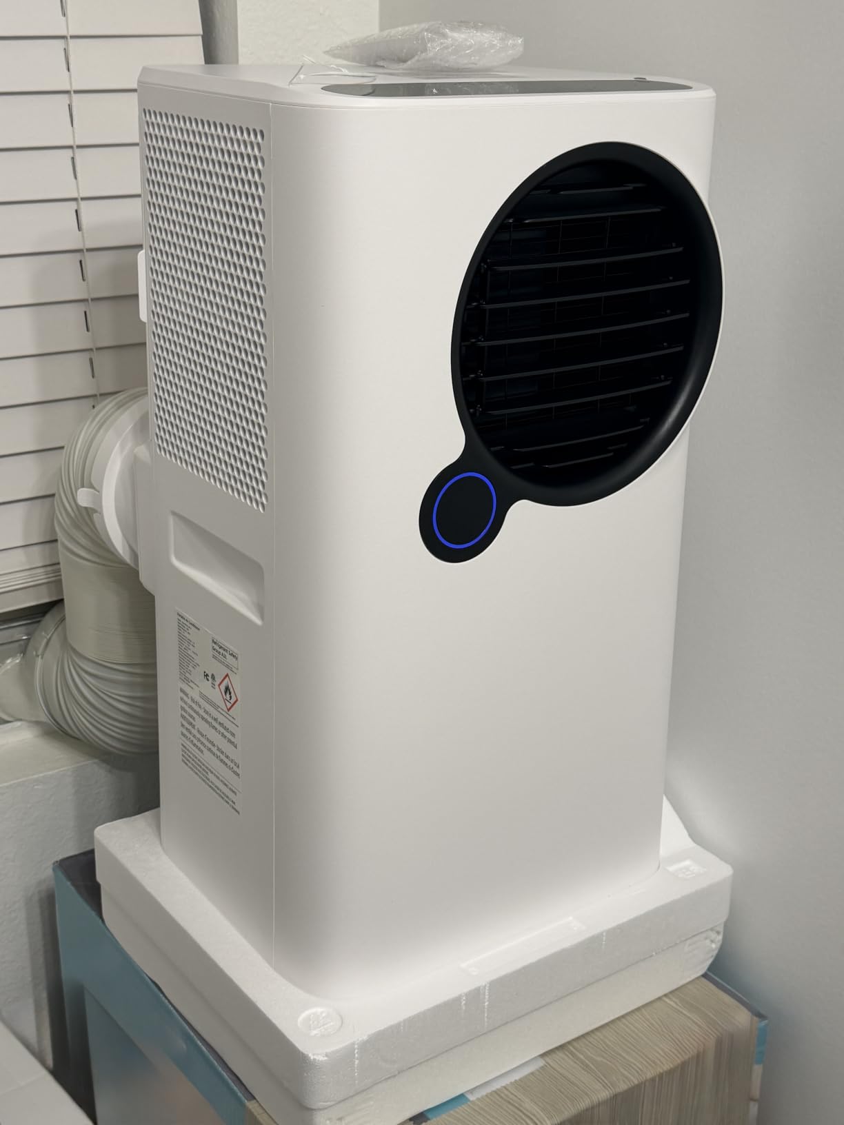 Portable Air Conditioner 16000 BTU with Remote Control and WiFi App | 6-in-1 Cooling Unit, Rolling Casters 750 Sq. Ft., Quiet 45dB Sleep Mode 24H, Child Lock, Dehumidifier Fan customer photo 1