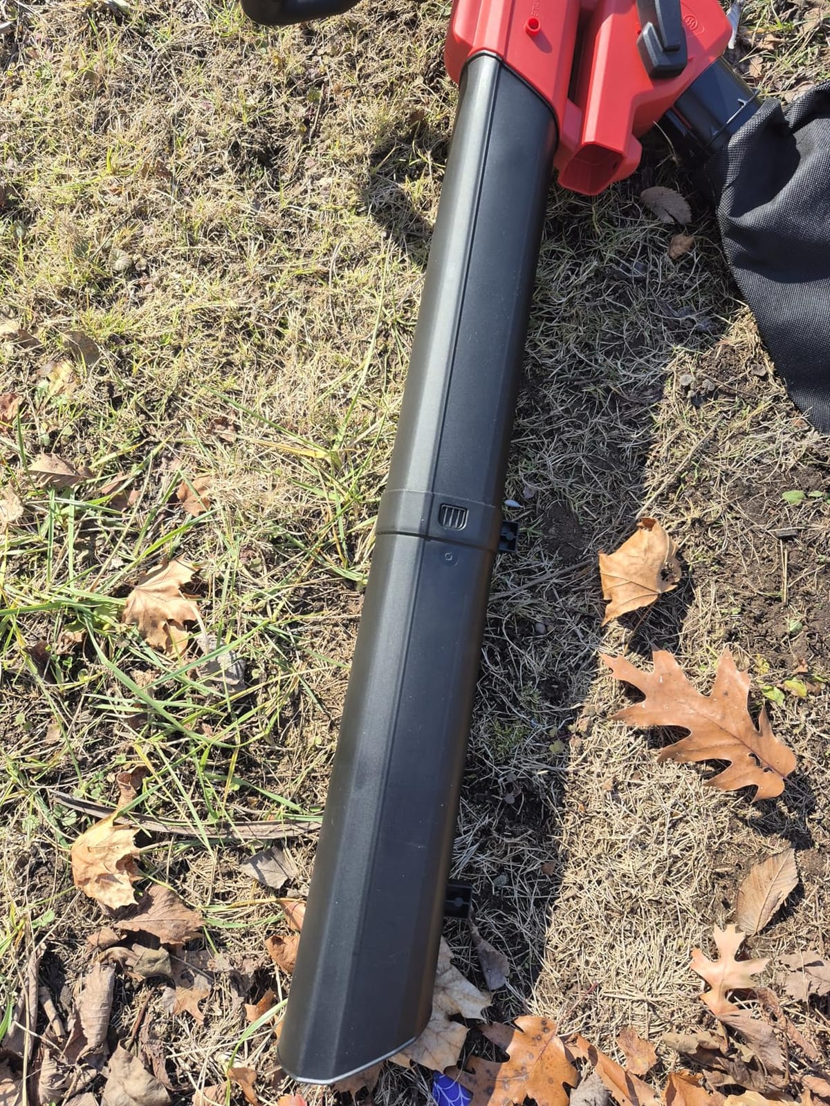 MZK 3-in-1 Electric Leaf Blower Vacuum Mulcher, Corded, Red customer photo 2